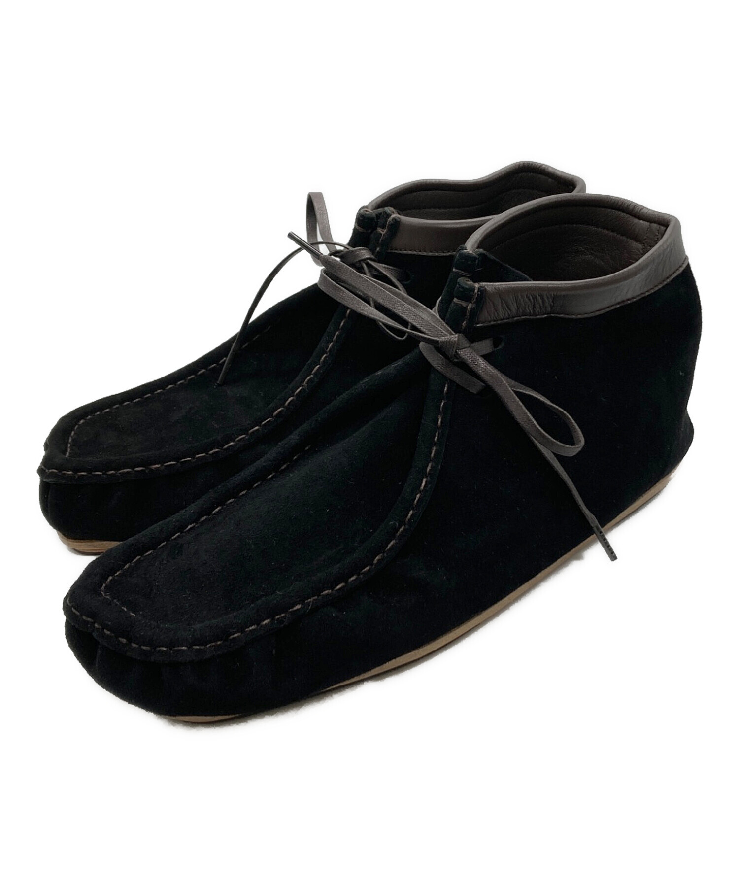 中古・古着通販】AURALEE (オーラリー) SUEDE MOCCASIN SHORT BOOTS 