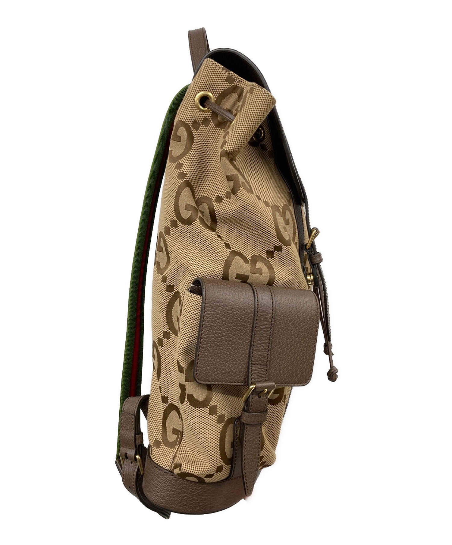 中古・古着通販】GUCCI (グッチ) リュック ベージュ｜ブランド・古着