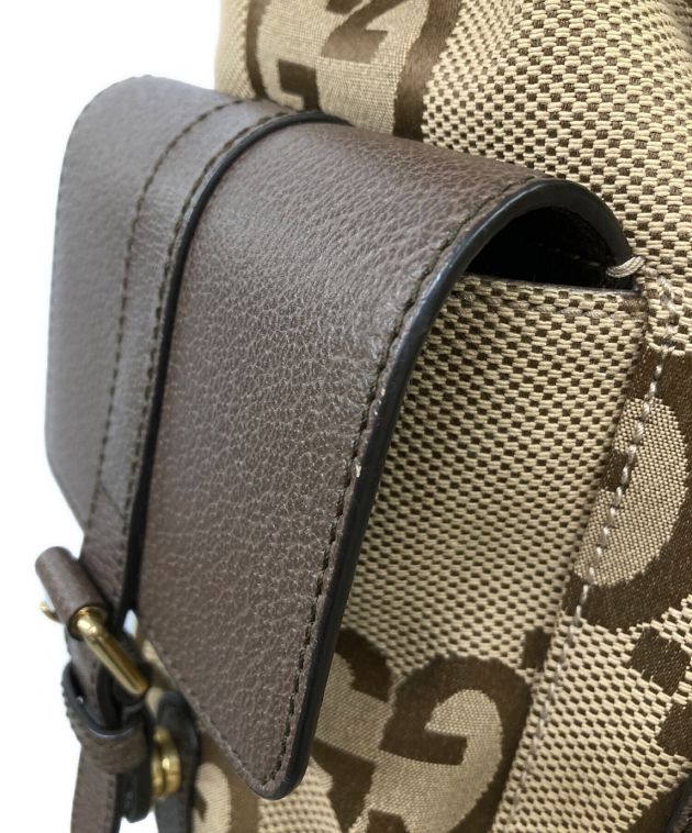 中古・古着通販】GUCCI (グッチ) リュック ベージュ｜ブランド・古着