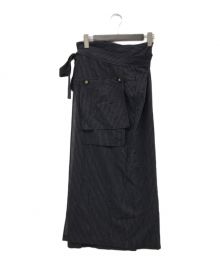 中古・古着通販】ENFOLD (エンフォルド) ENFOLD PENCIL WRAP-SKIRT 