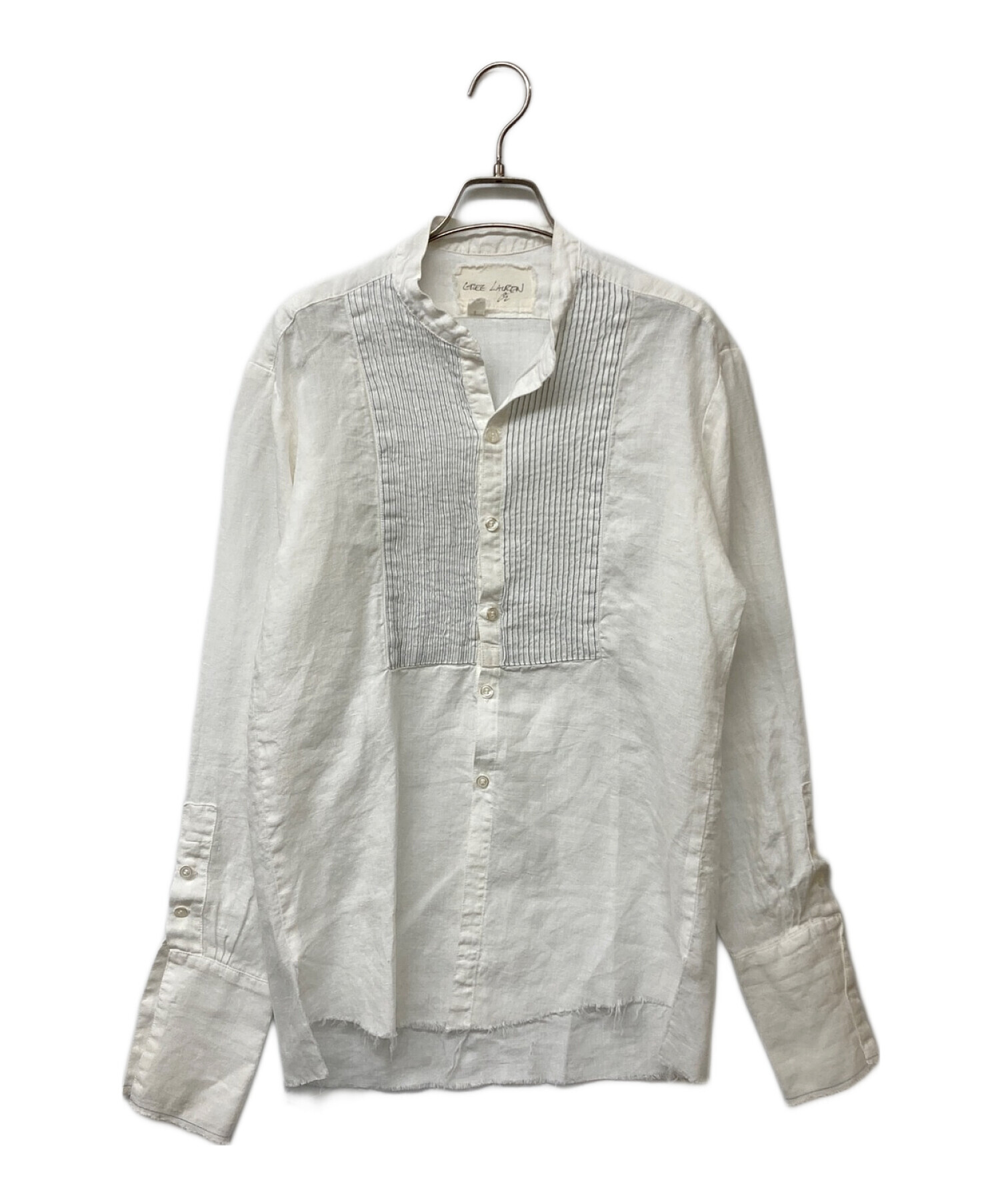 中古・古着通販】GREG LAUREN (グレッグローレン) Linen Tux Shirts
