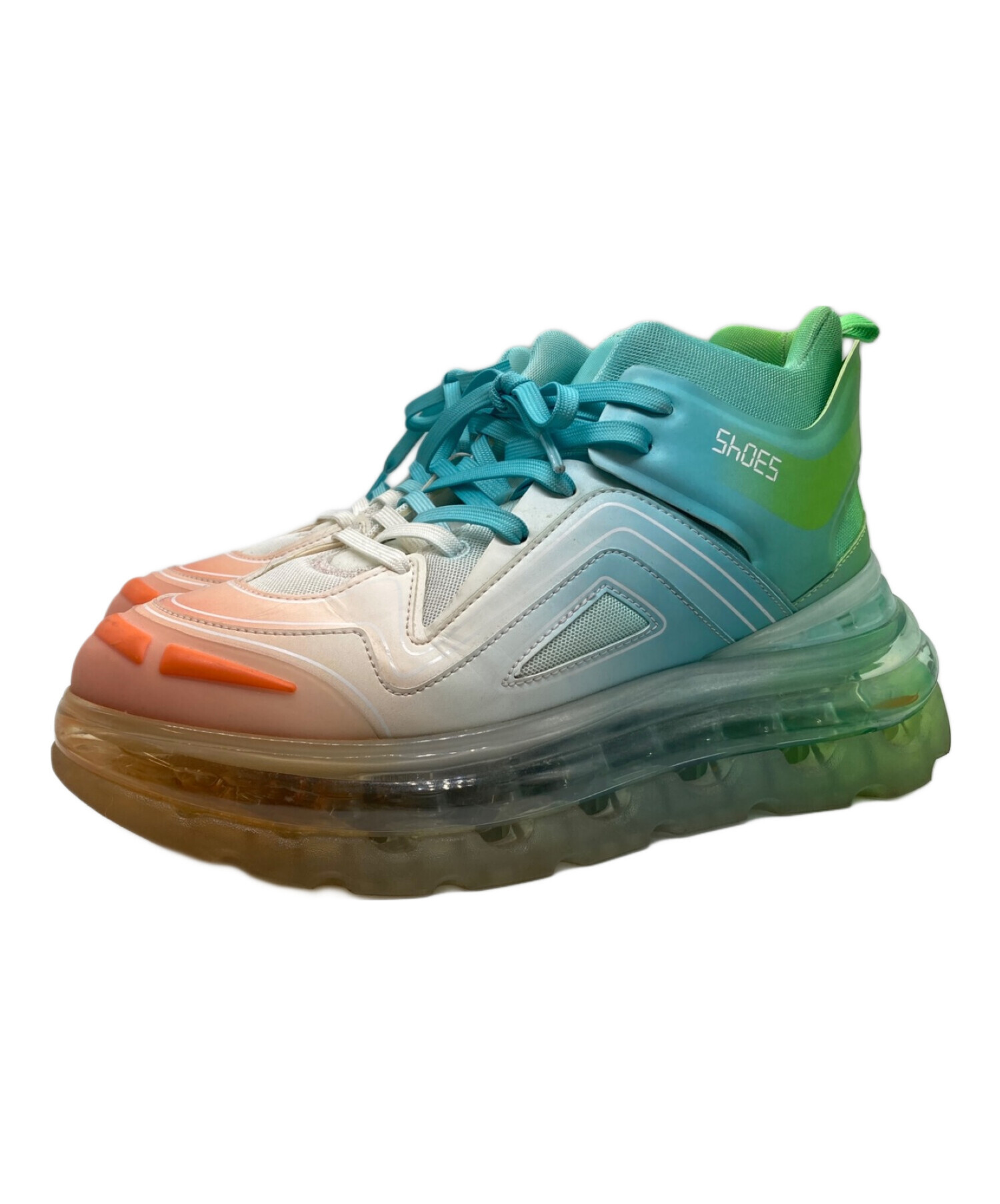 中古・古着通販】shoes53045 (シューズ53045) BUMP AIR グリーン 