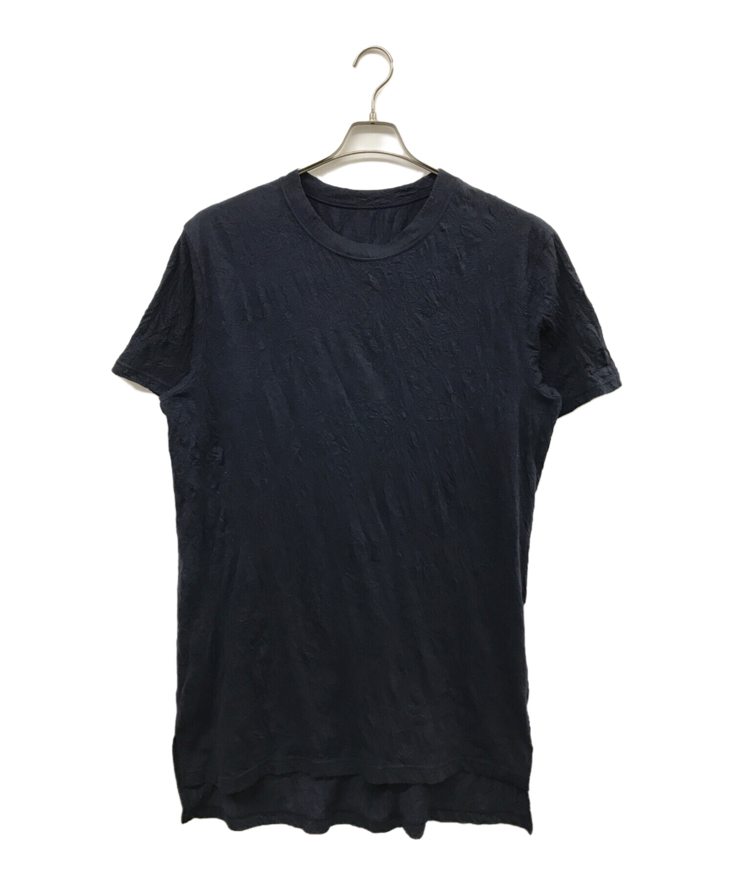中古・古着通販】GROUND Y (グラウンドワイ) シワ加工ロングカットソー 