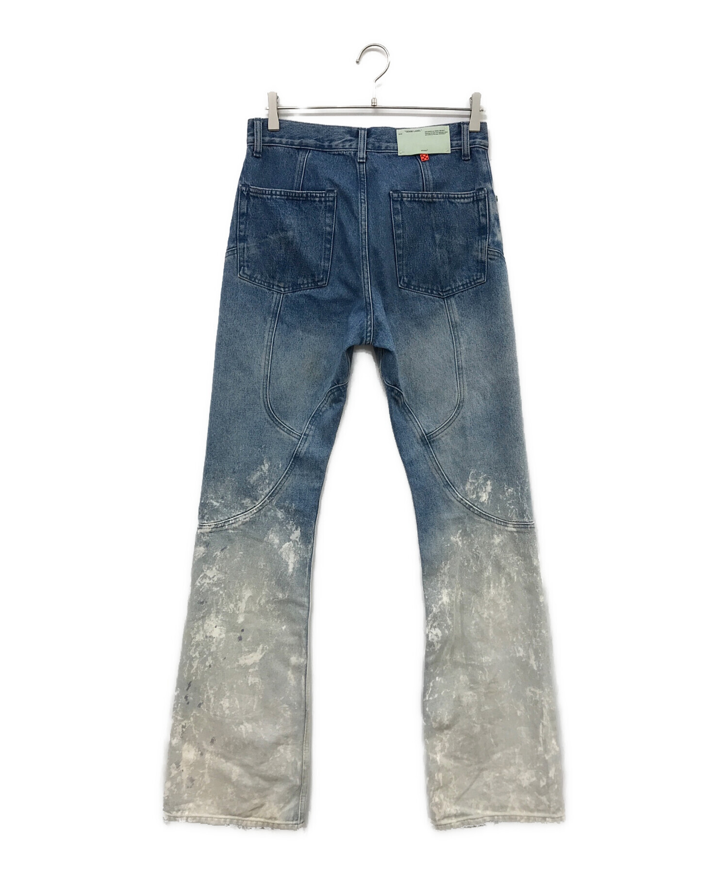 中古・古着通販】OFFWHITE (オフホワイト) Paint-Splattered Degrade 