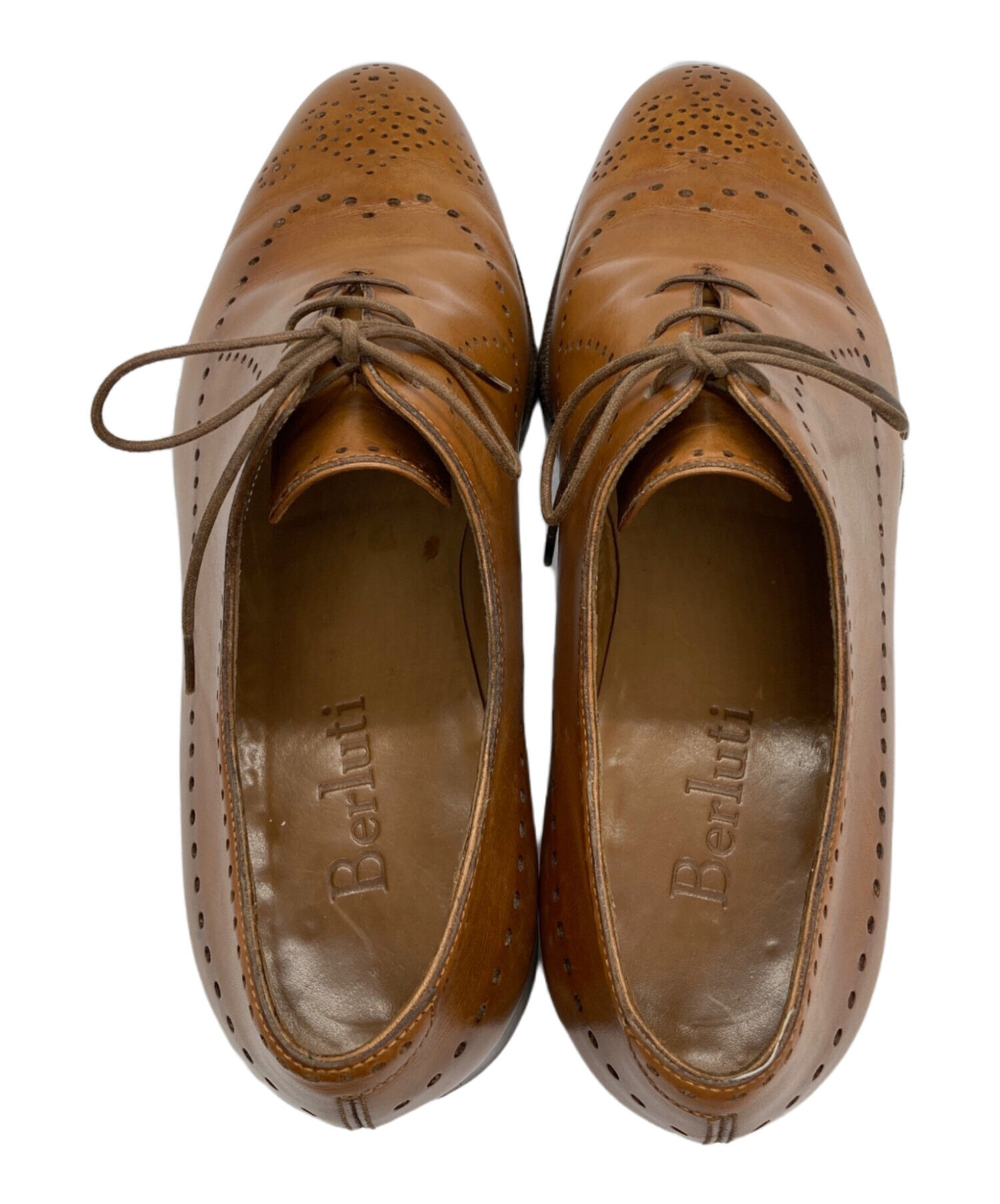 中古・古着通販】Berluti (ベルルッティ) メダリオンレザーシューズ