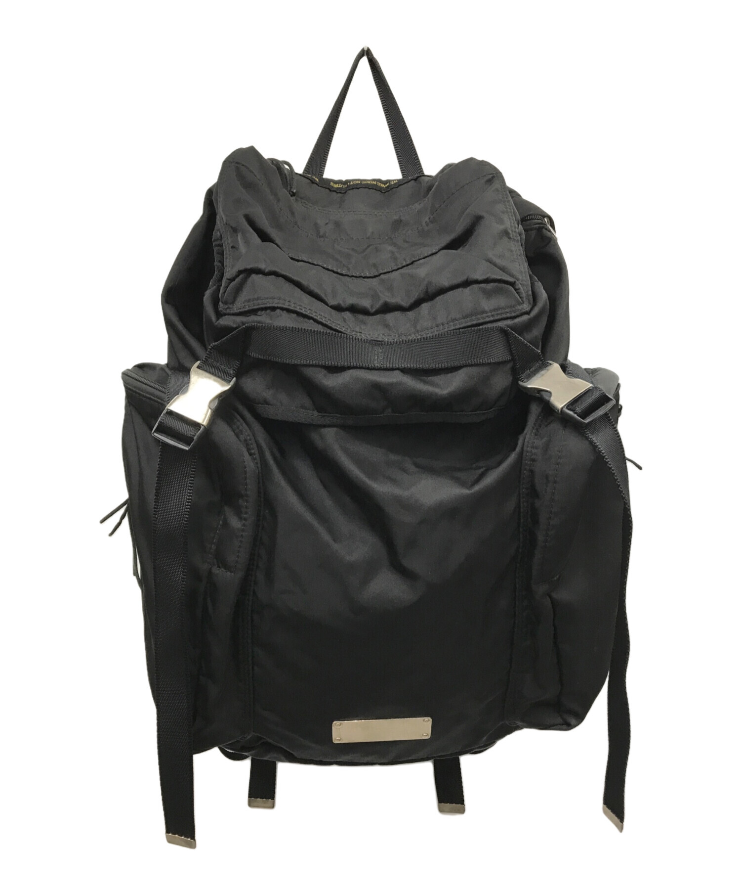 アンダーカバー リュック undercoverism 黒 プラダ型 美品 正規品