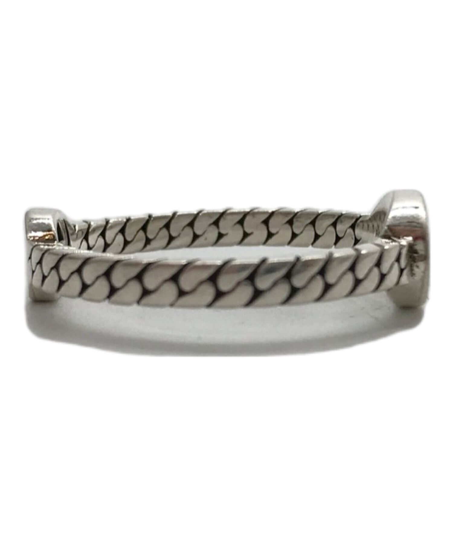 GUCCI グッチ オーバル ロゴ入り リング サイズ表記20 GUCCI グッチ オーバル ロゴ入り リング サイズ表記20