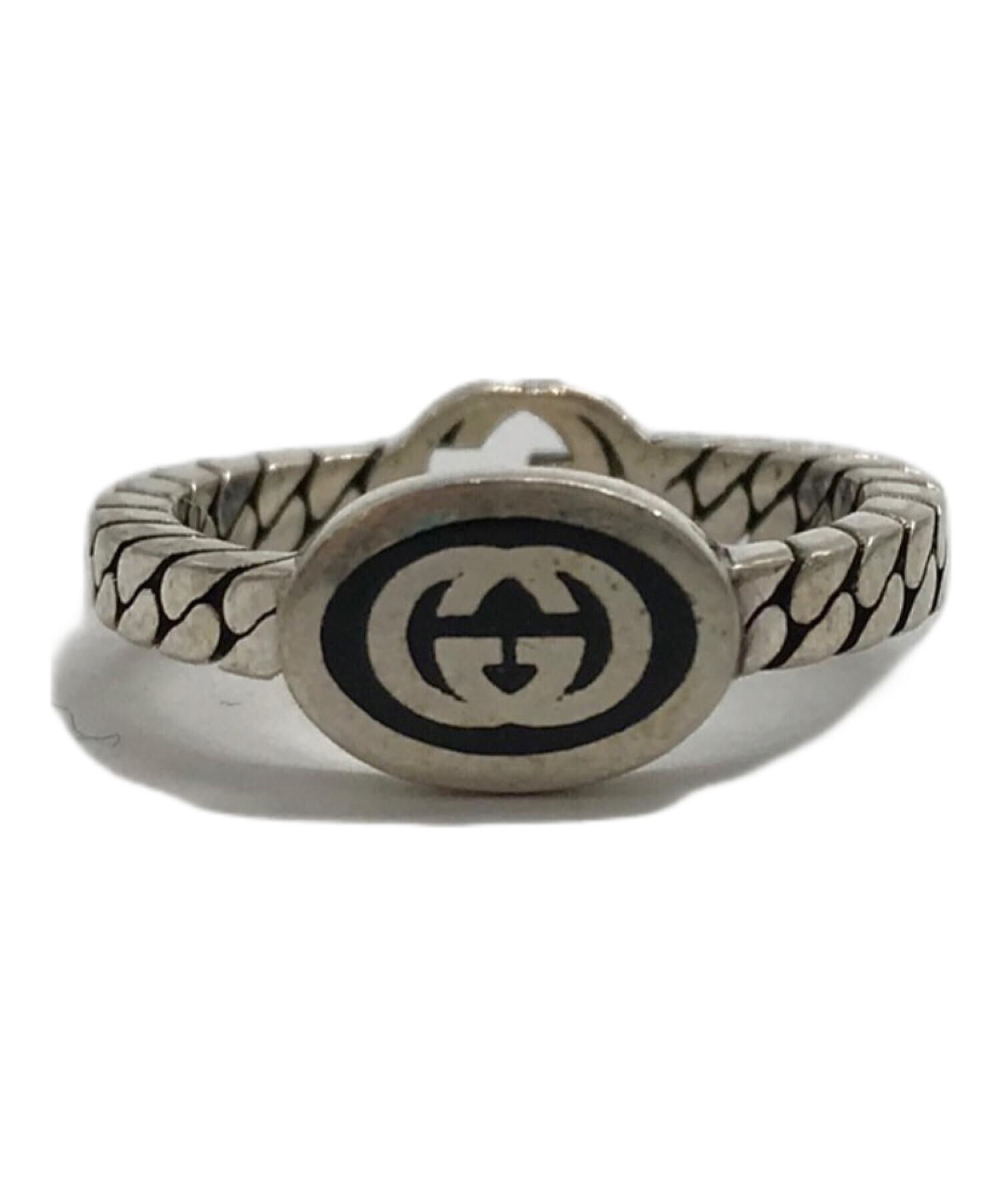 中古・古着通販】GUCCI (グッチ) オーバルインターロッキングロゴGG