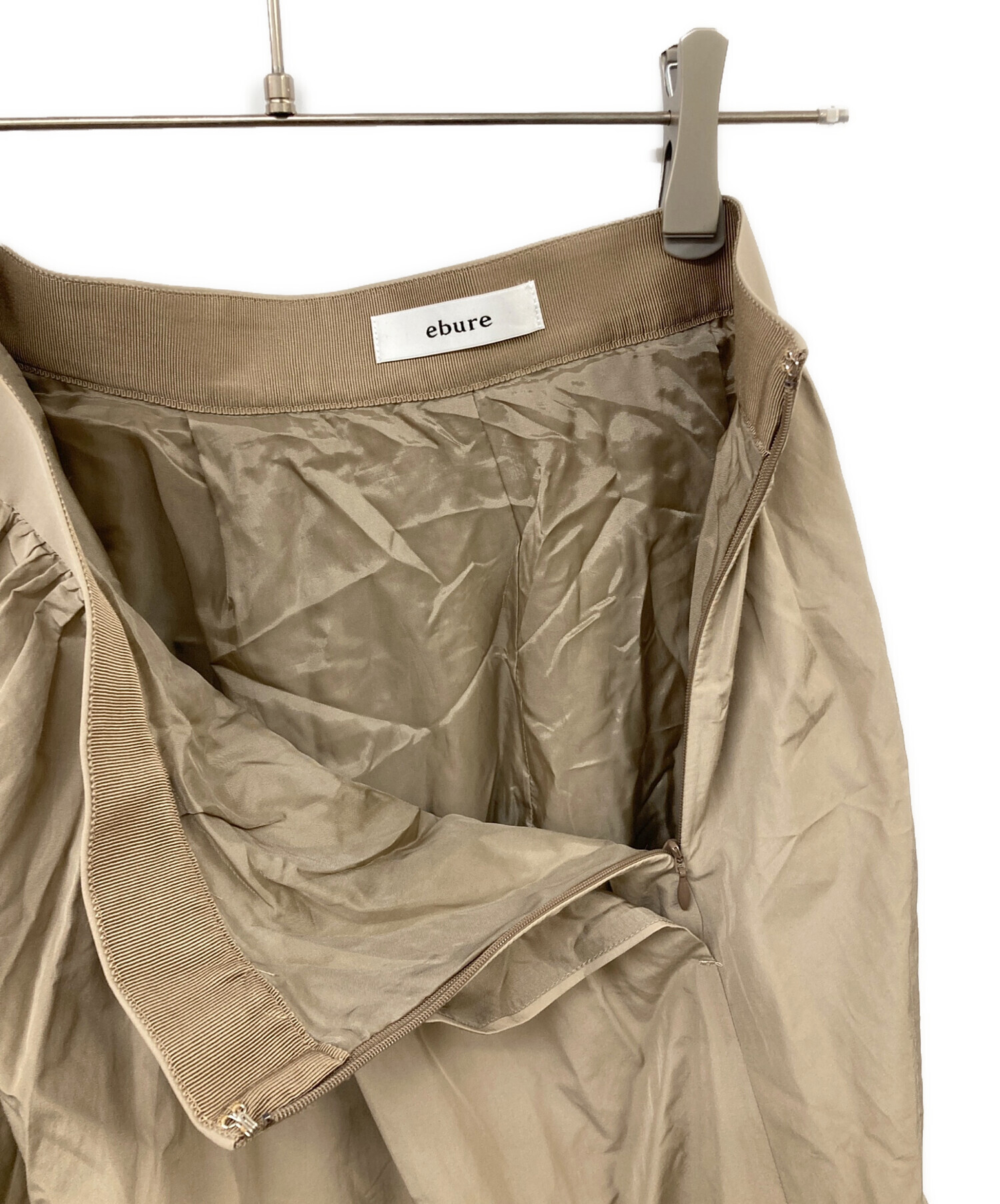 ebureティアードスカート ebure - 美品 23SS ebure エブール トリアセ  
