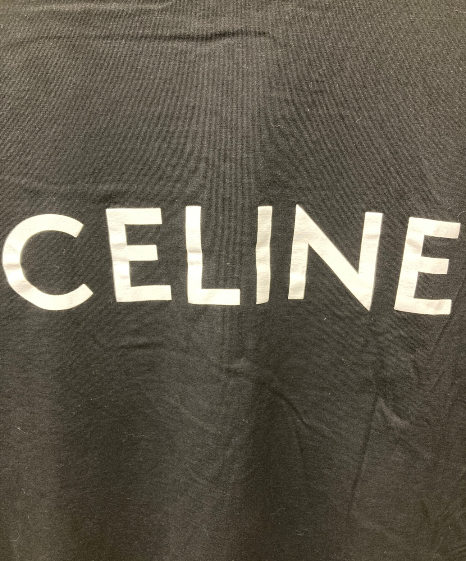 中古・古着通販】CELINE (セリーヌ) ルーズTシャツ ブラック サイズ:M