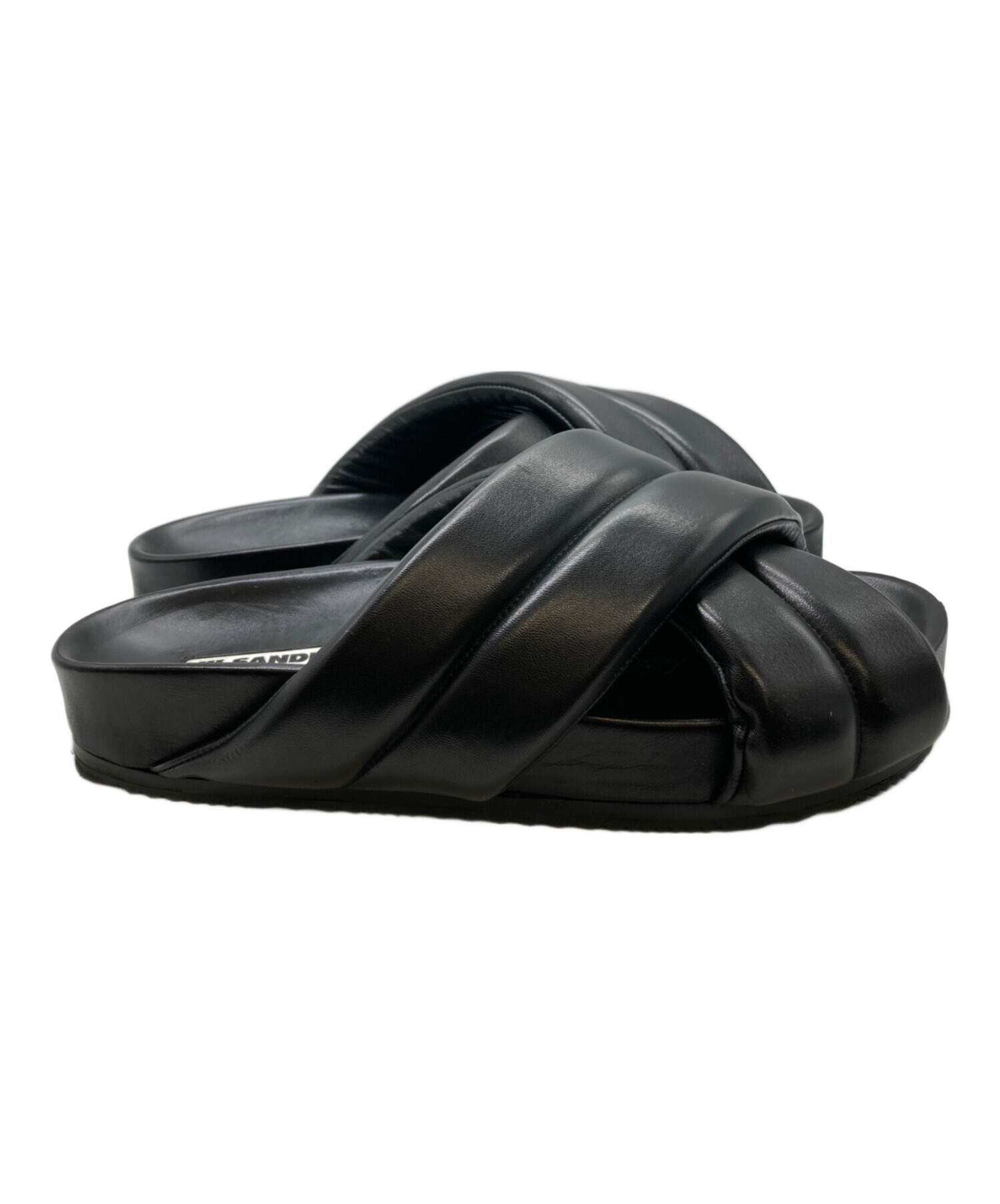中古・古着通販】JIL SANDER (ジルサンダー) レザークロスストラップ 