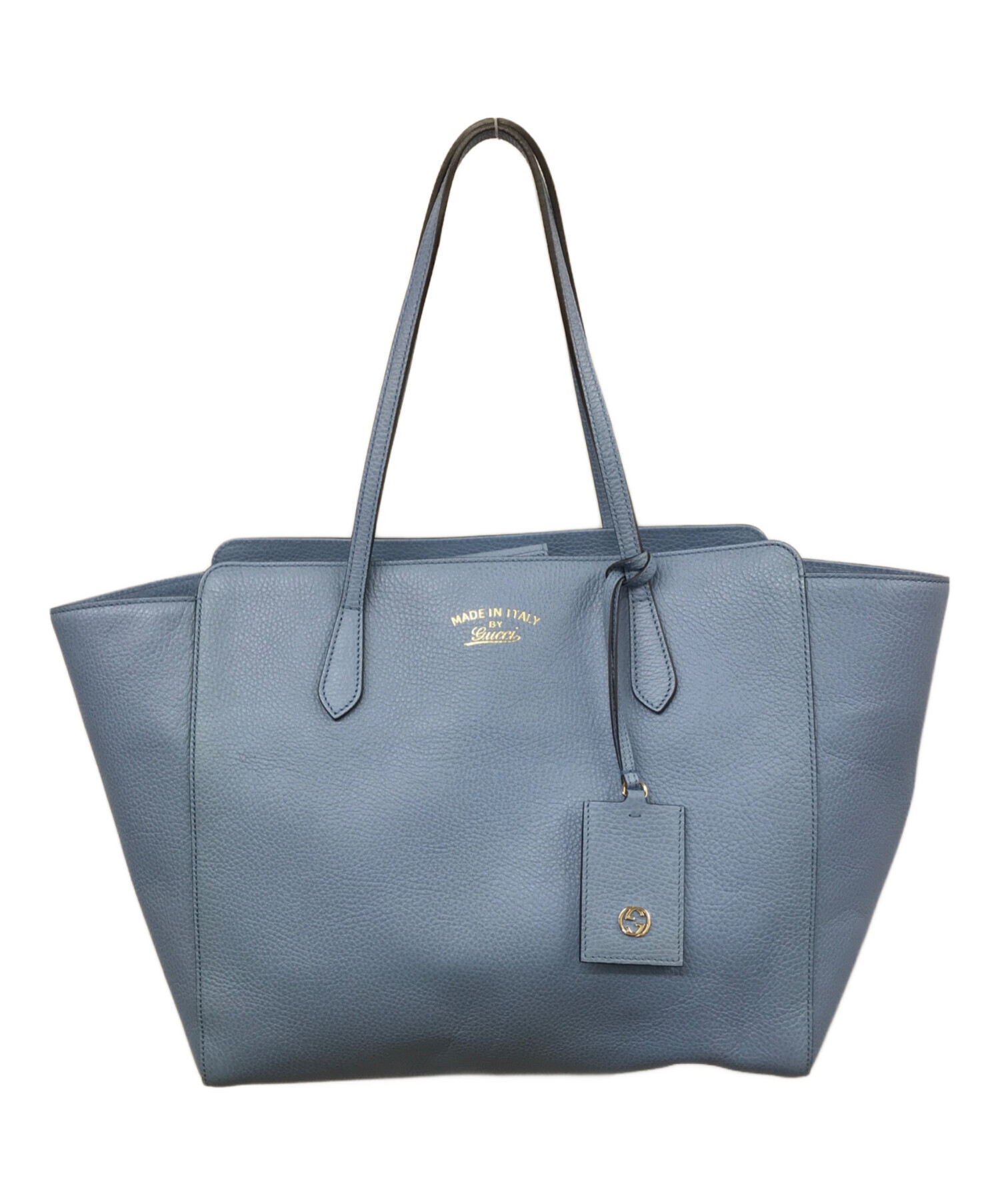 中古・古着通販】GUCCI (グッチ) スウィングトートバッグ ブルー