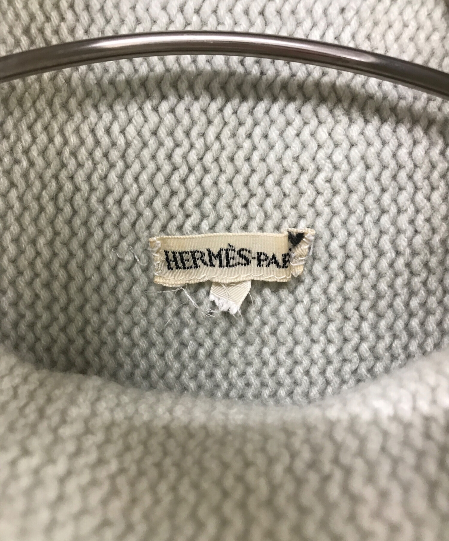 HERMES（エルメス） タートルネック カシミヤシルクニット　国内正規品 楽天市場】エルメス ニットセーター タートルネック ワンポイントロゴ