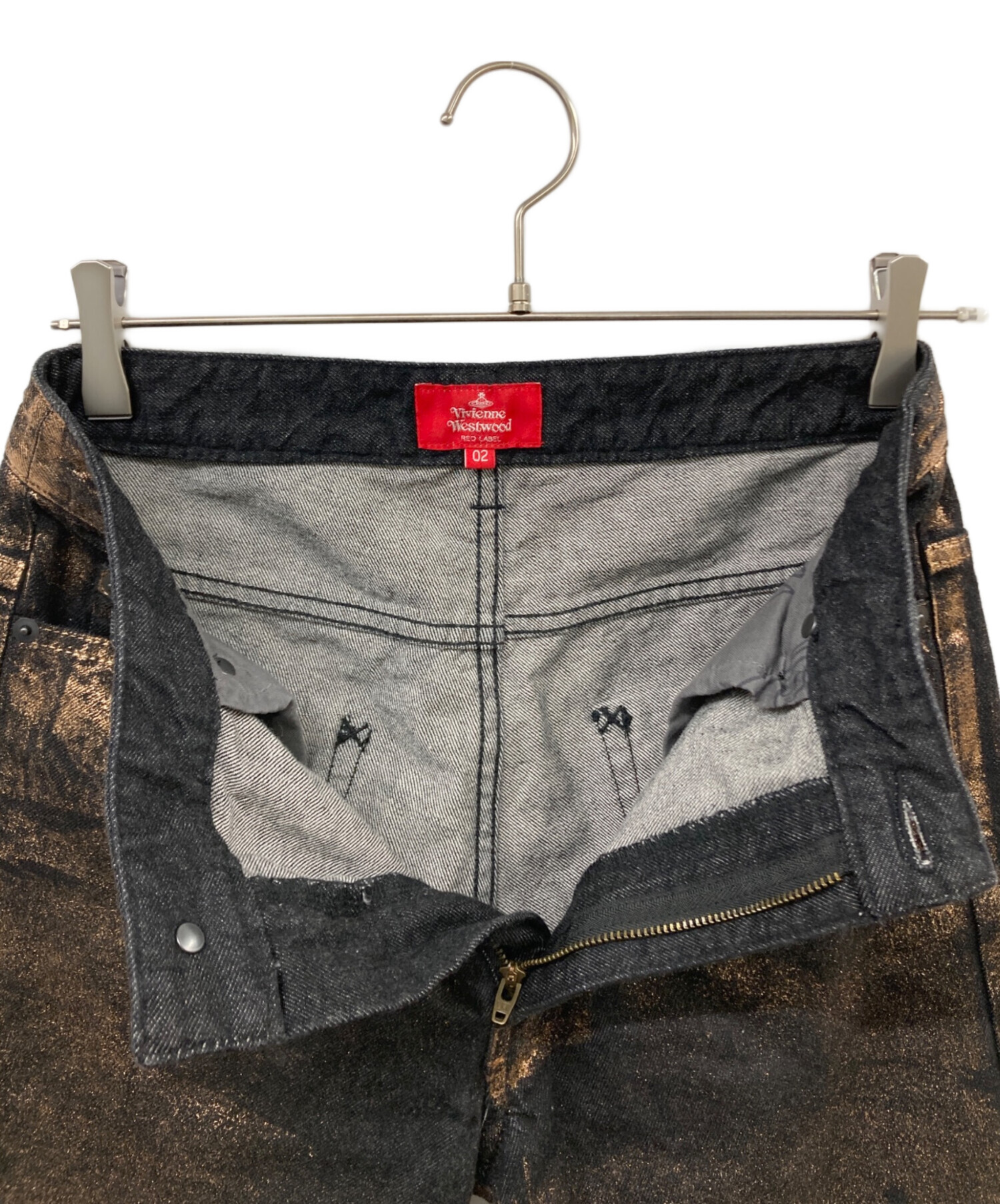 Vivienne Westwood Red Label ブラックデニム 02 中古・古着通販】Vivienne Westwood RED LABEL (ヴィヴィアンウエスト