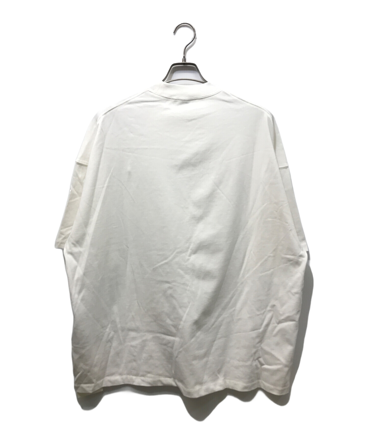 中古・古着通販】JIL SANDER (ジルサンダー) ロゴTシャツ ホワイト 