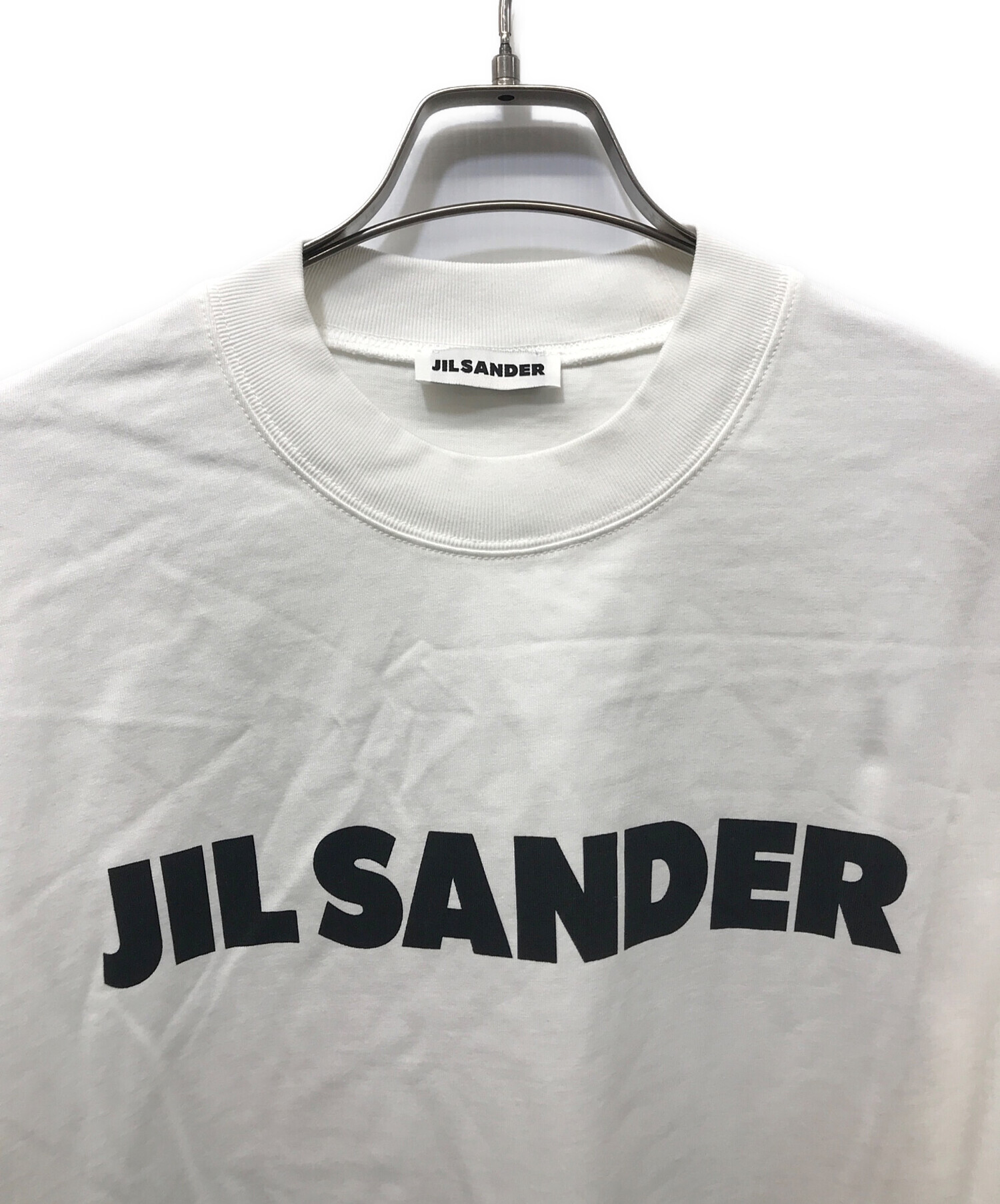 中古・古着通販】JIL SANDER (ジルサンダー) ロゴTシャツ ホワイト 