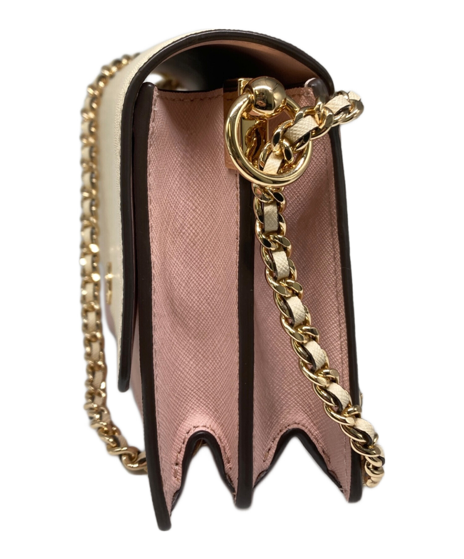 未使用　Tory Burch グレージュ ショルダーバッグ ロビンソン TORY BURCH（トリーバーチ） ショルダーバッグ バッグ ロビンソン