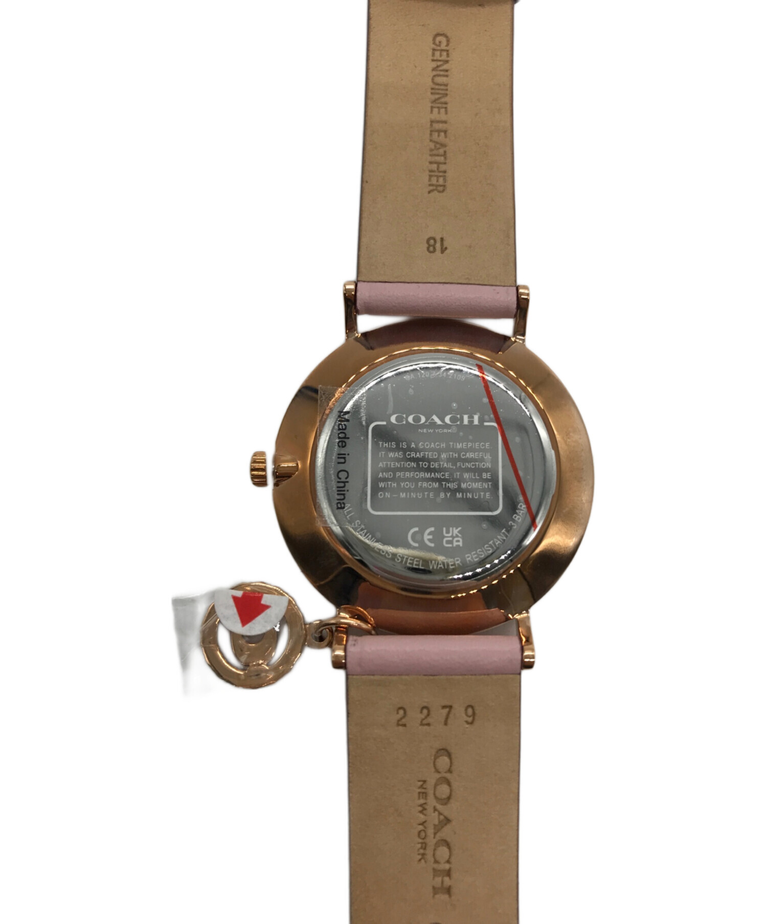 中古・古着通販】COACH (コーチ) 腕時計 ピンク｜ブランド・古着通販