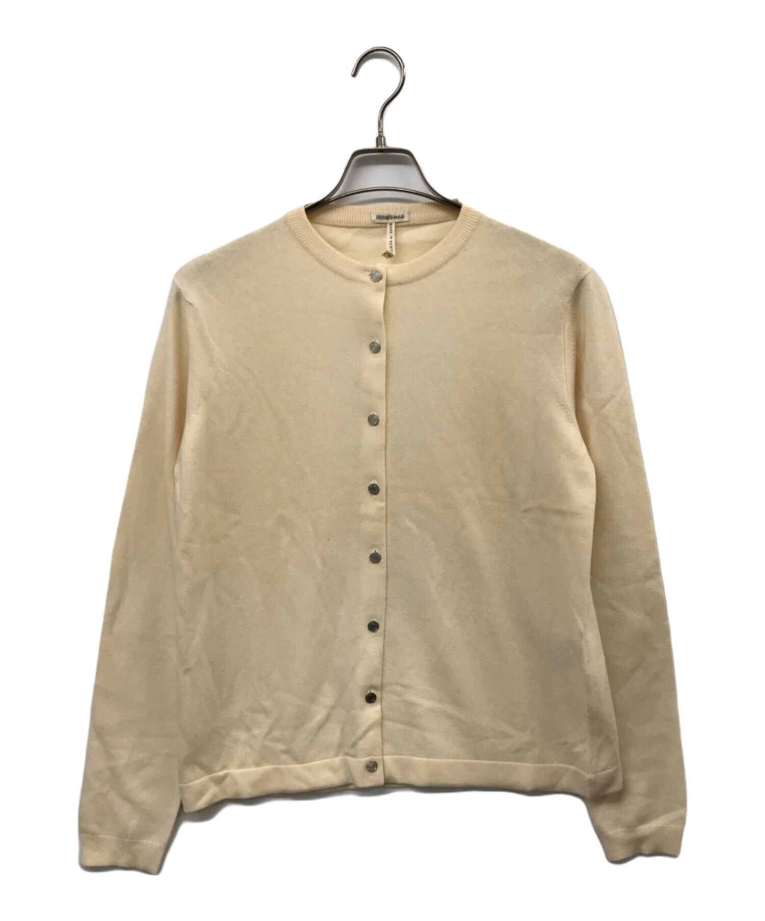 HERMES エルメス マルジェラ期 カシミヤ カーディガン エルメス マルジェラ期 カシミヤ カーディガン セリエボタン