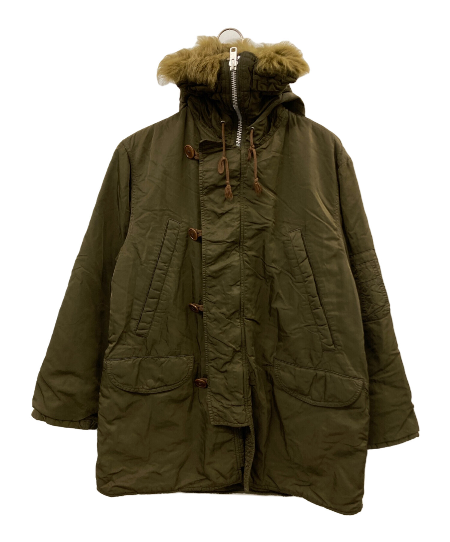 Y's for men ワイズフォーメン 3B コットンジャケット カーキ 中古・古着通販】Y's for men (ワイズフォーメン) N-3Bタイプコート