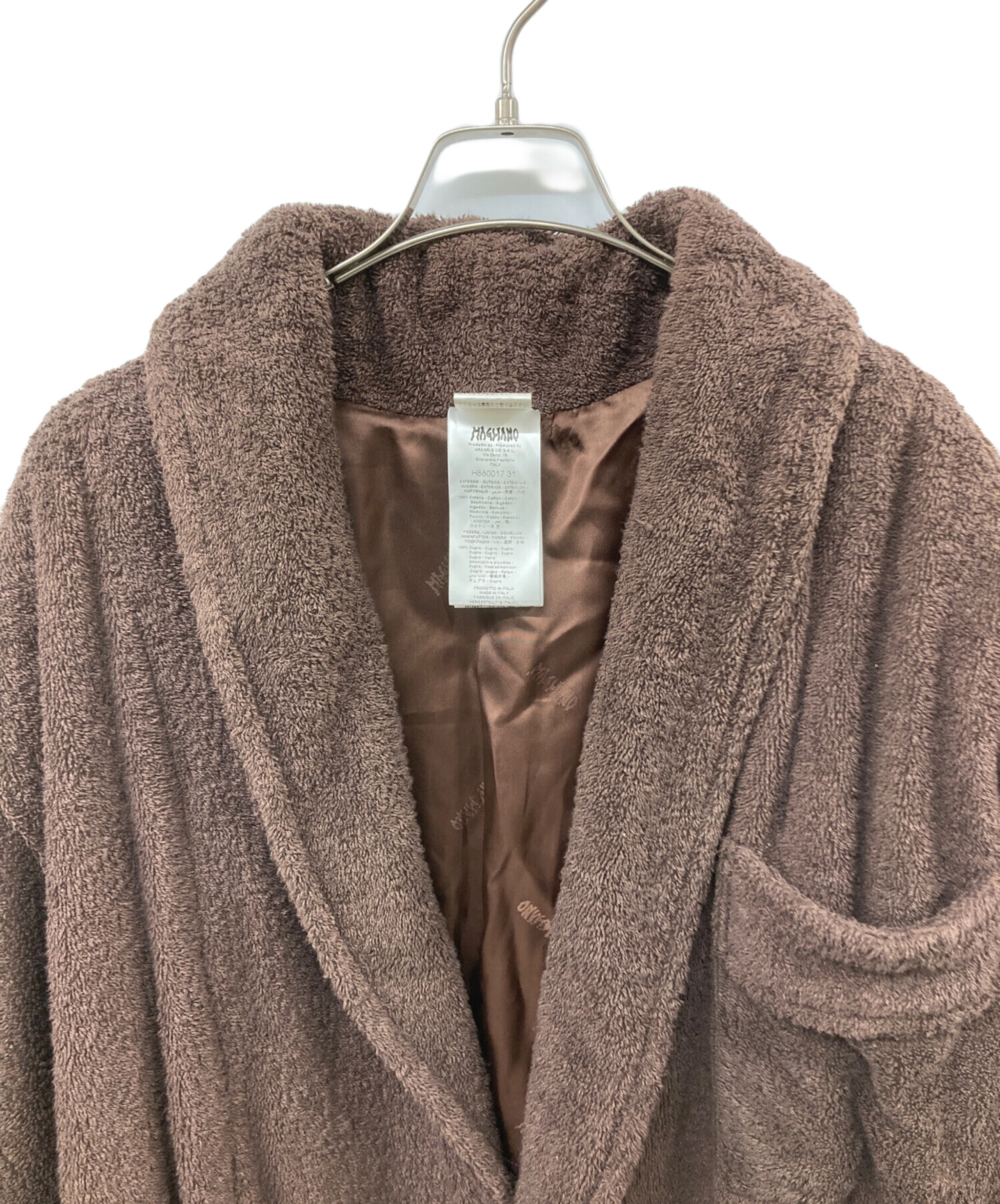 中古・古着通販】MAGLIANO (マリアーノ) パイルガウンコート