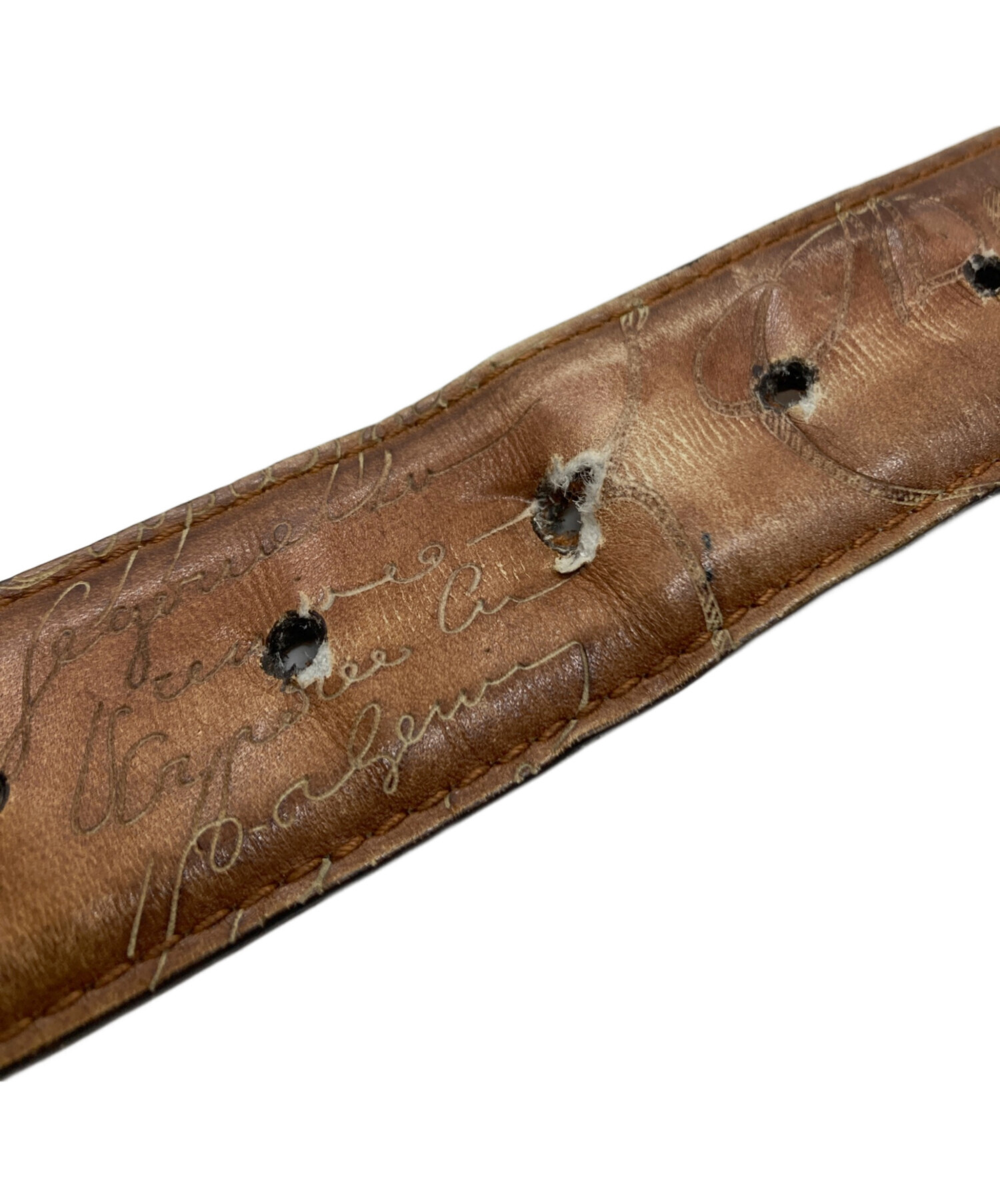 中古・古着通販】Berluti (ベルルッティ) ベルト ブラウン サイズ:85