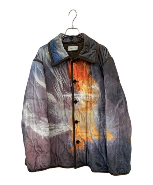 美品TAAKK NAKAYA-GLITCH VELVET BLOUSON XL 中古・古着通販】TAAKK (ターク) PAINTED VELVET BATTING BLOUSON