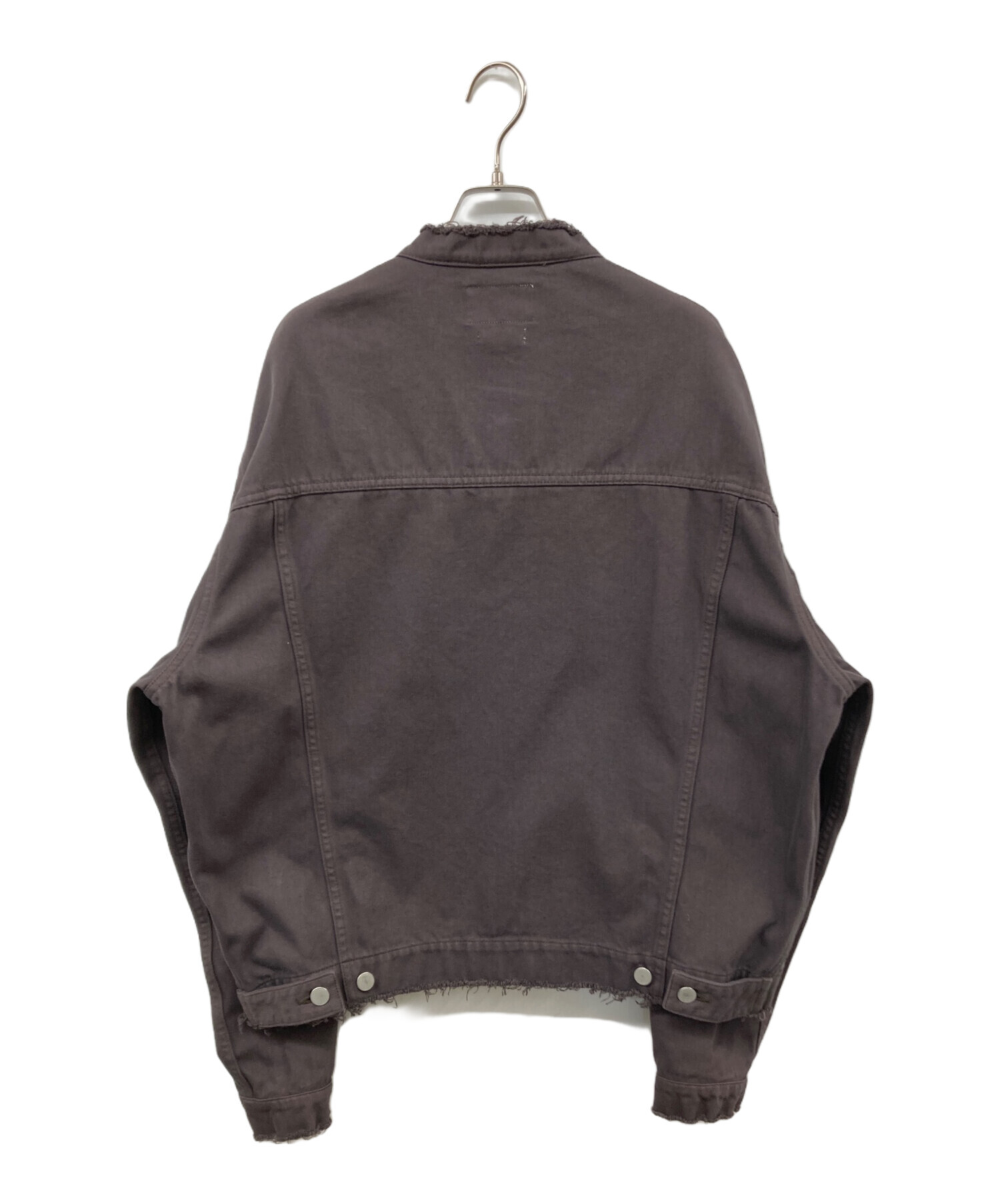 中古・古着通販】YOKE (ヨーク) CUT-OFF WIDE DENIM TRUCKER JACKET