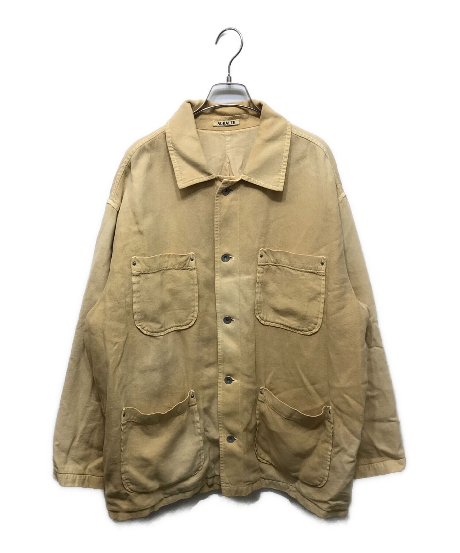 中古・古着通販】AURALEE (オーラリー) WASHI DUCK CANVAS BLOUSON 