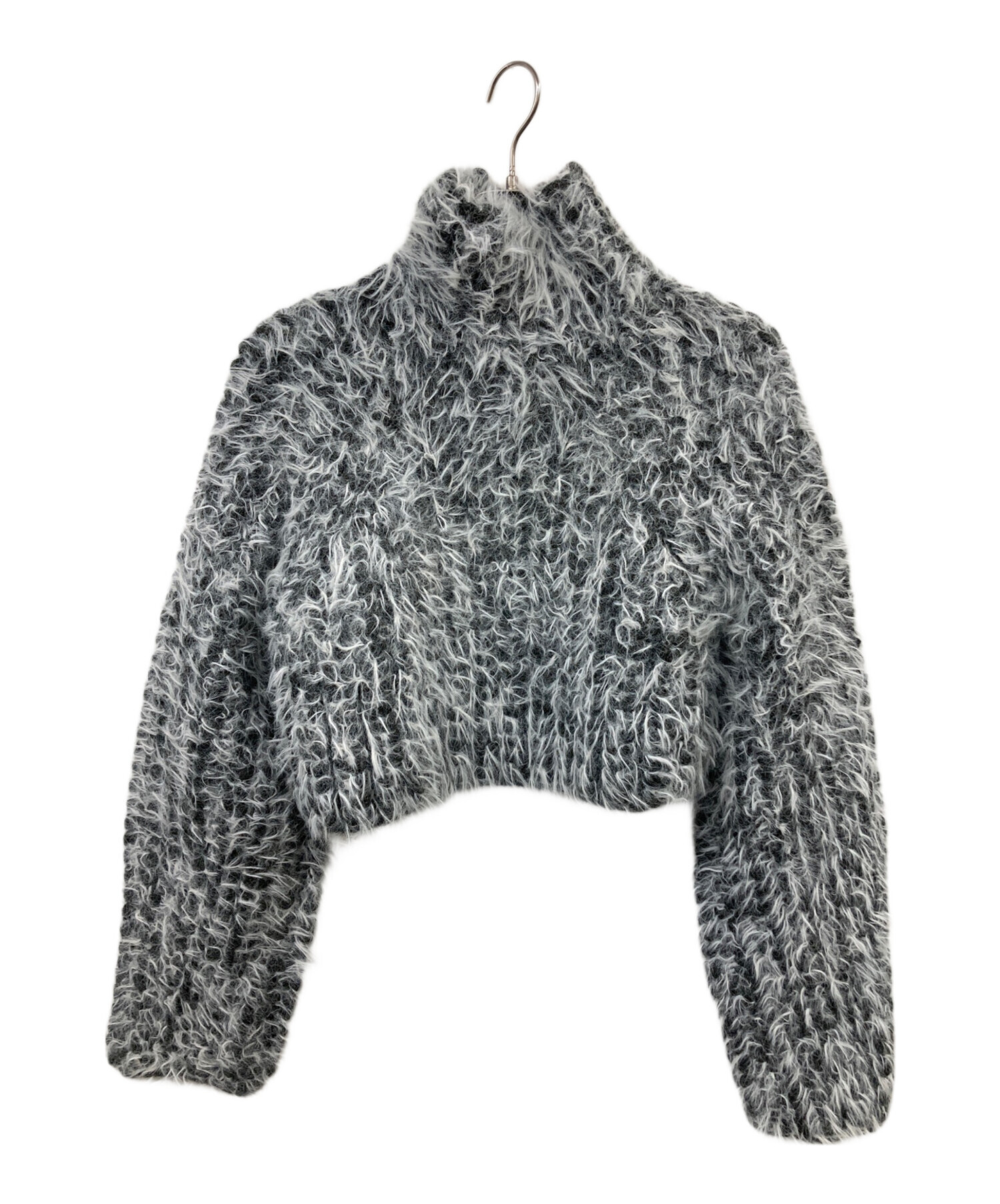 中古・古着通販】TELOPLAN (テーロプラン) Fai Knit Top ブラック