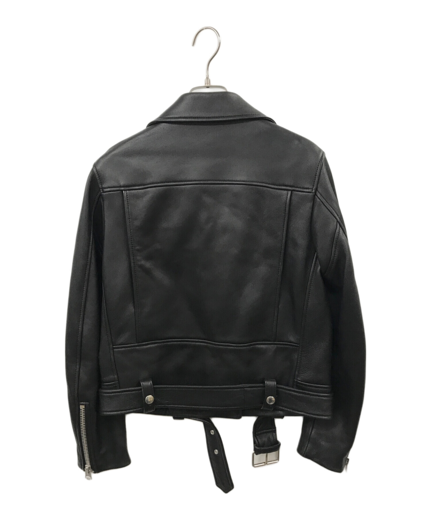 美品 Acne studios アクネ MOCK レザーライダース ジャケット 中古・古着通販】Acne studios (アクネ ストゥディオス) MOCK