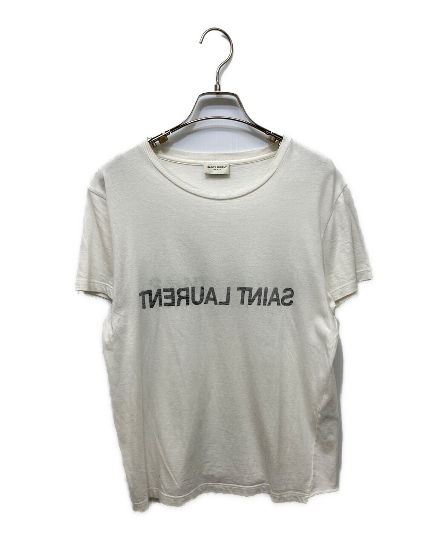 中古・古着通販】Saint Laurent Paris (サンローランパリ) ロゴTシャツ