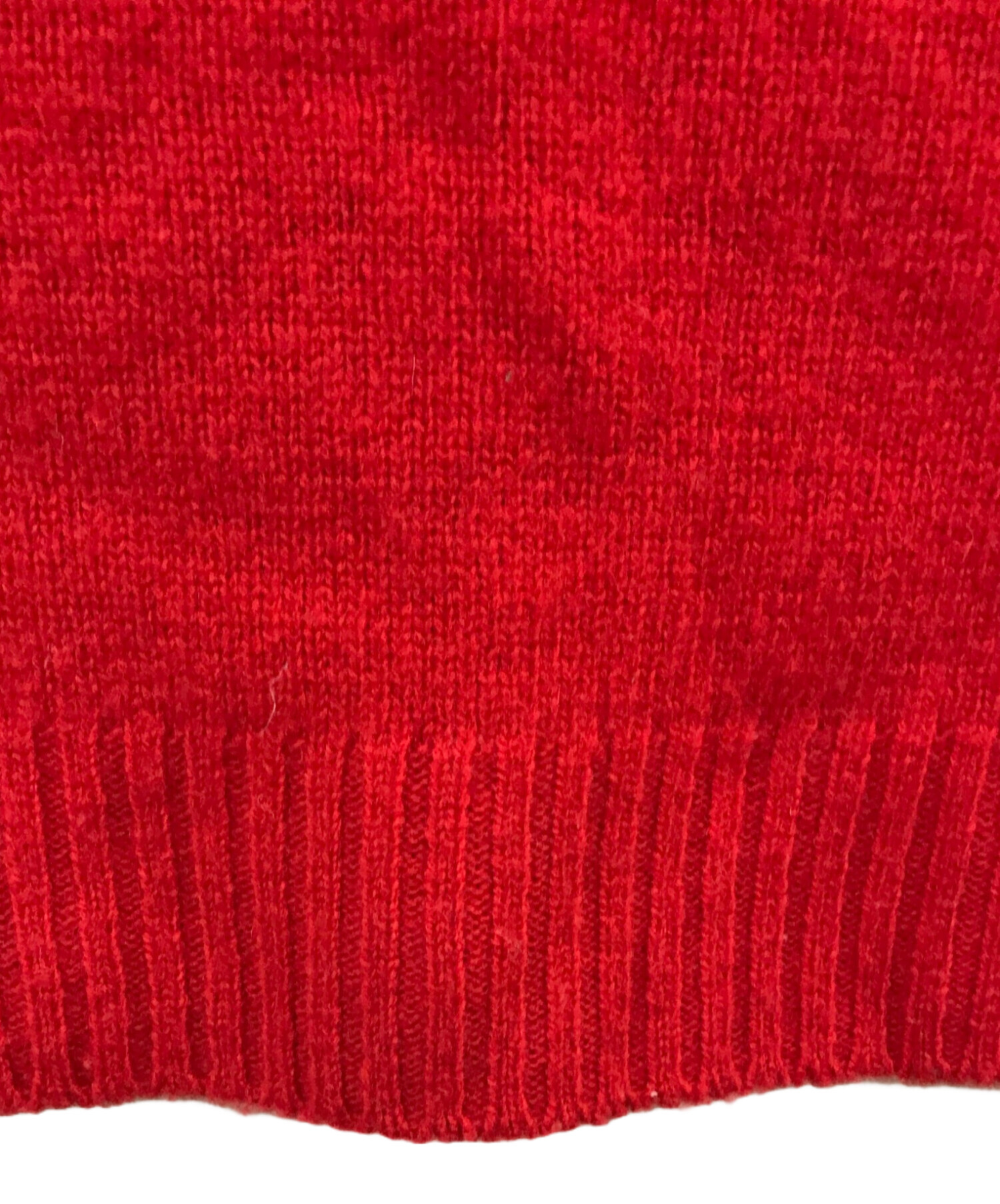 中古・古着通販】CristaSeya (クリスタセヤ) ニットベスト レッド