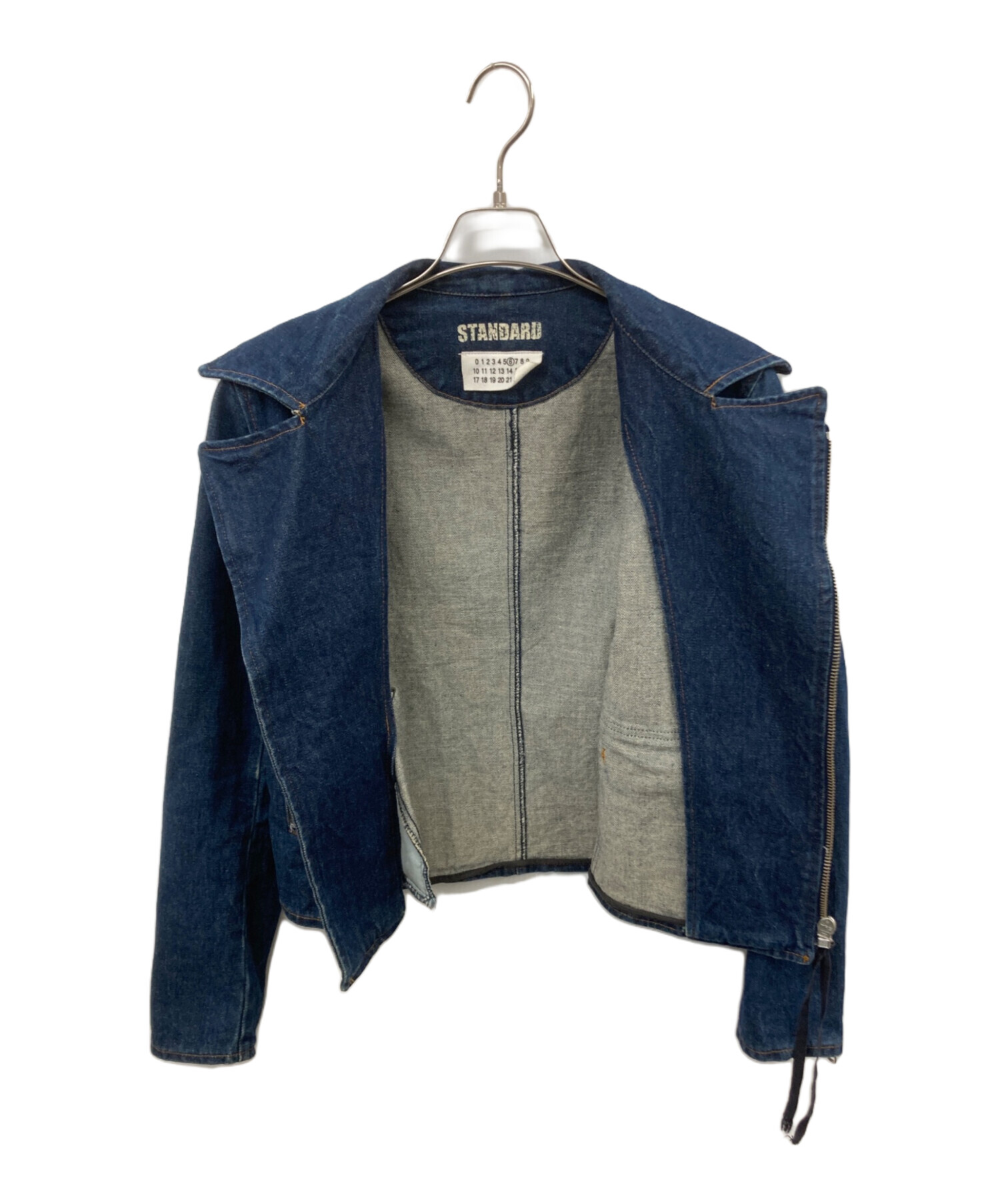 美品 マルジェラ デニム ライダースジャケット MASION MARTIN MARGIERA 14/メゾン マルタン マルジェラ 14】より