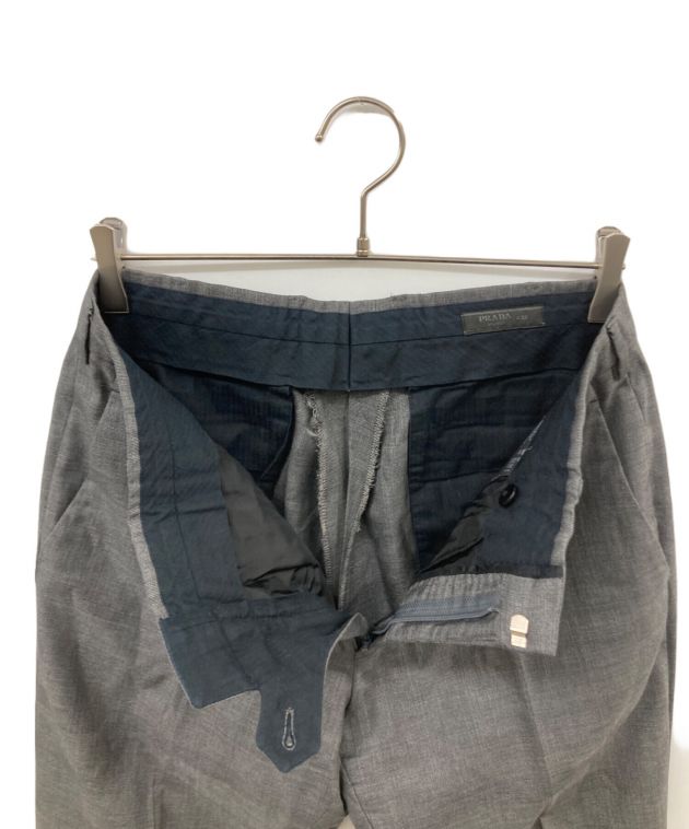 中古・古着通販】PRADA (プラダ) セットアップスーツ グレー サイズ:48