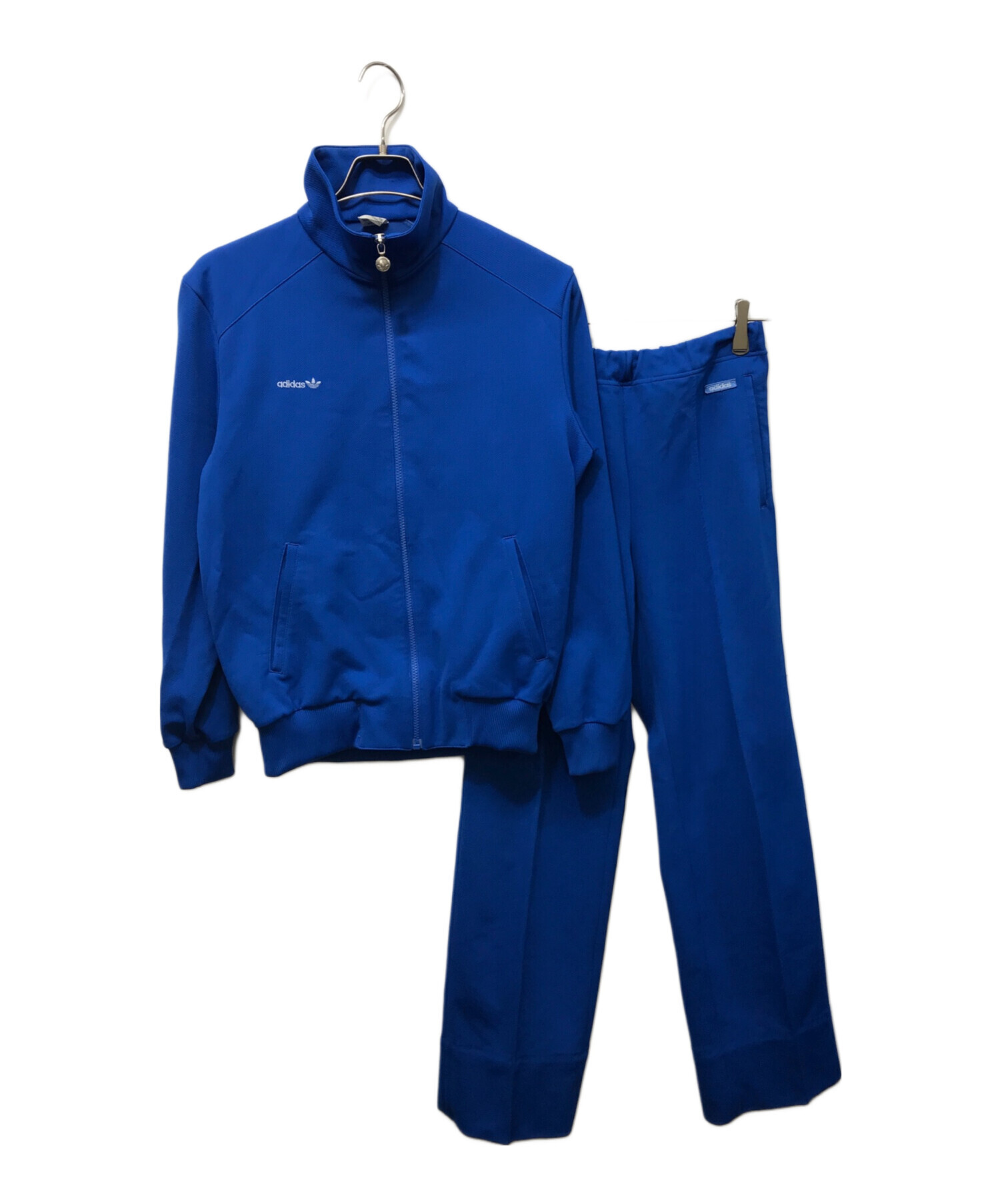 中古・古着通販】adidas (アディダス) セットアップ ブルー サイズ:L