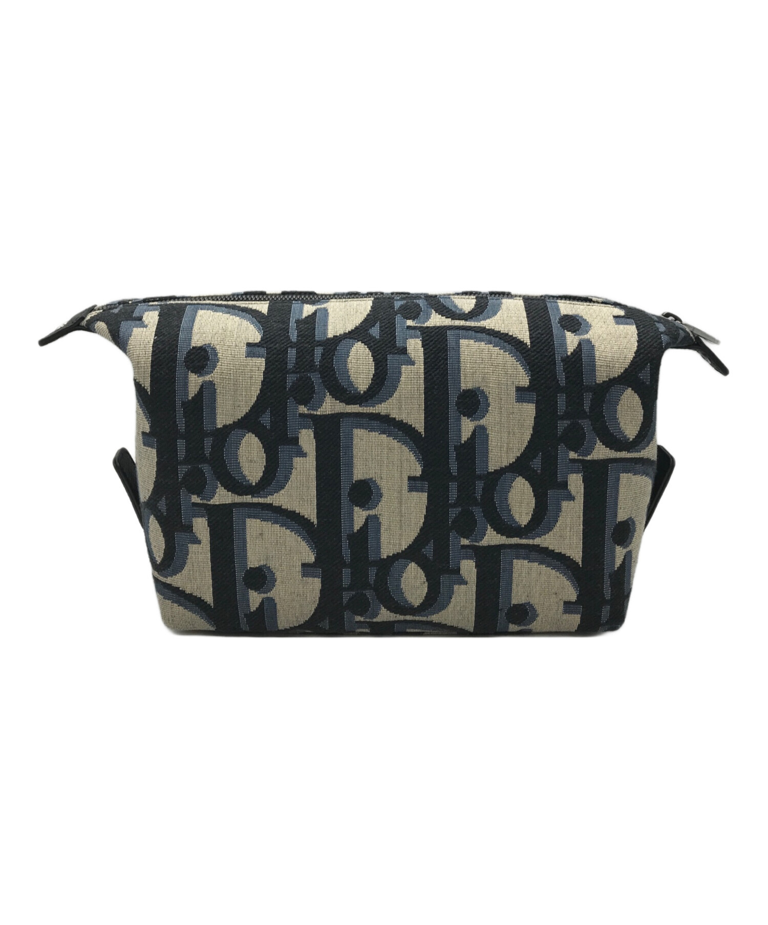 中古・古着通販】DIOR (ディオール) オブリーク ポーチ ベージュ
