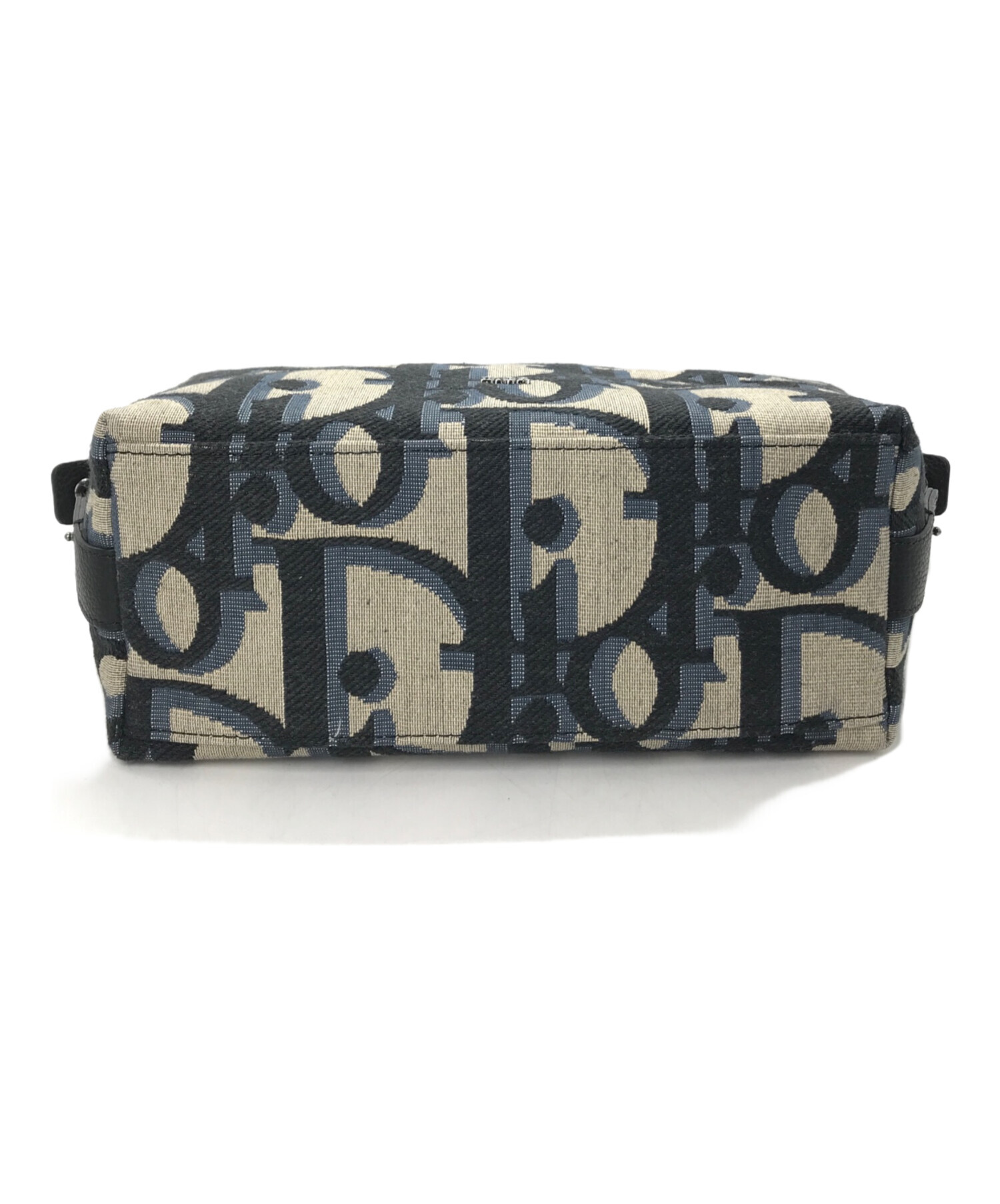 中古・古着通販】DIOR (ディオール) オブリーク ポーチ ベージュ 