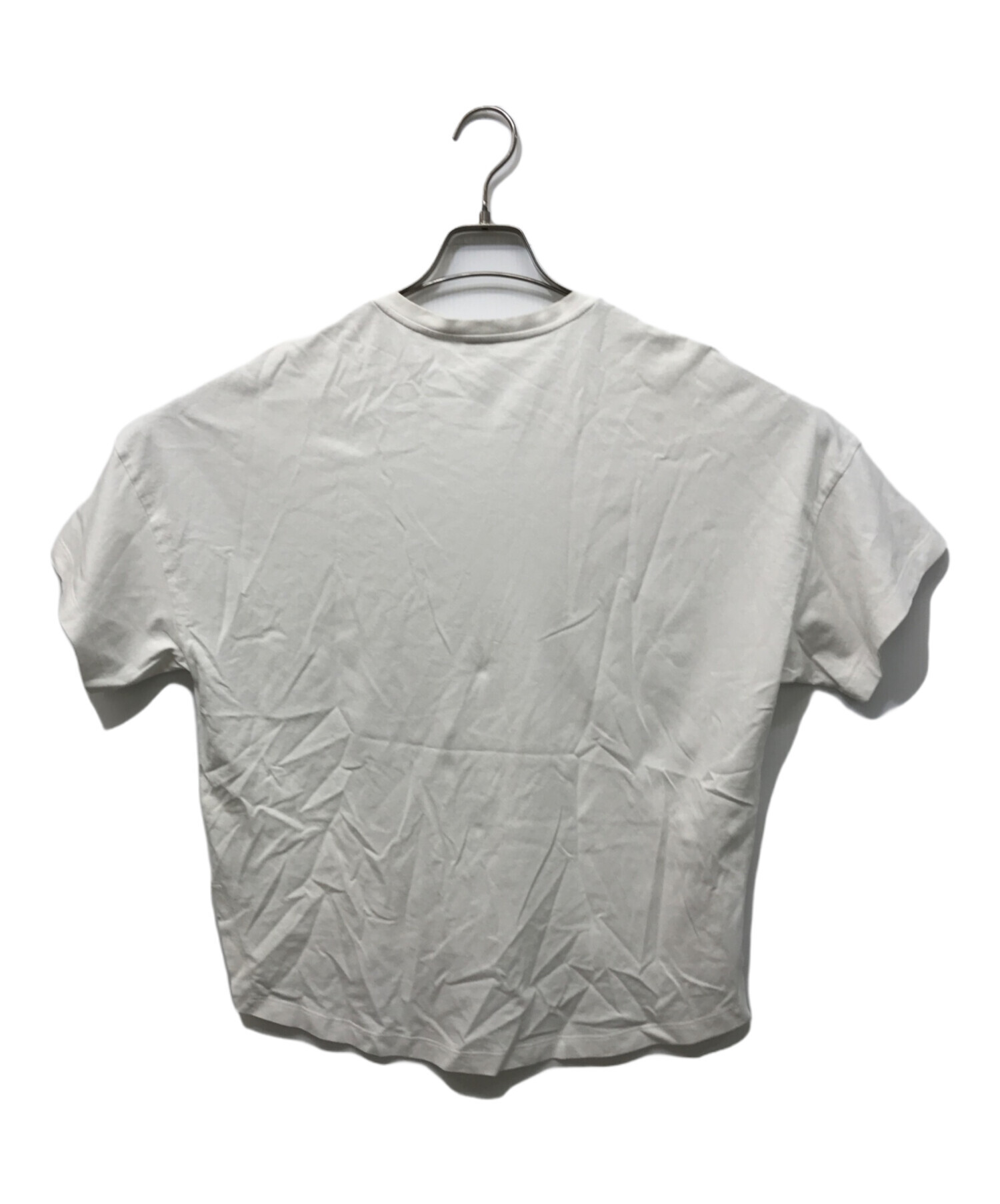 中古・古着通販】LOEWE (ロエベ) アナグラムコットンTシャツ ホワイト 