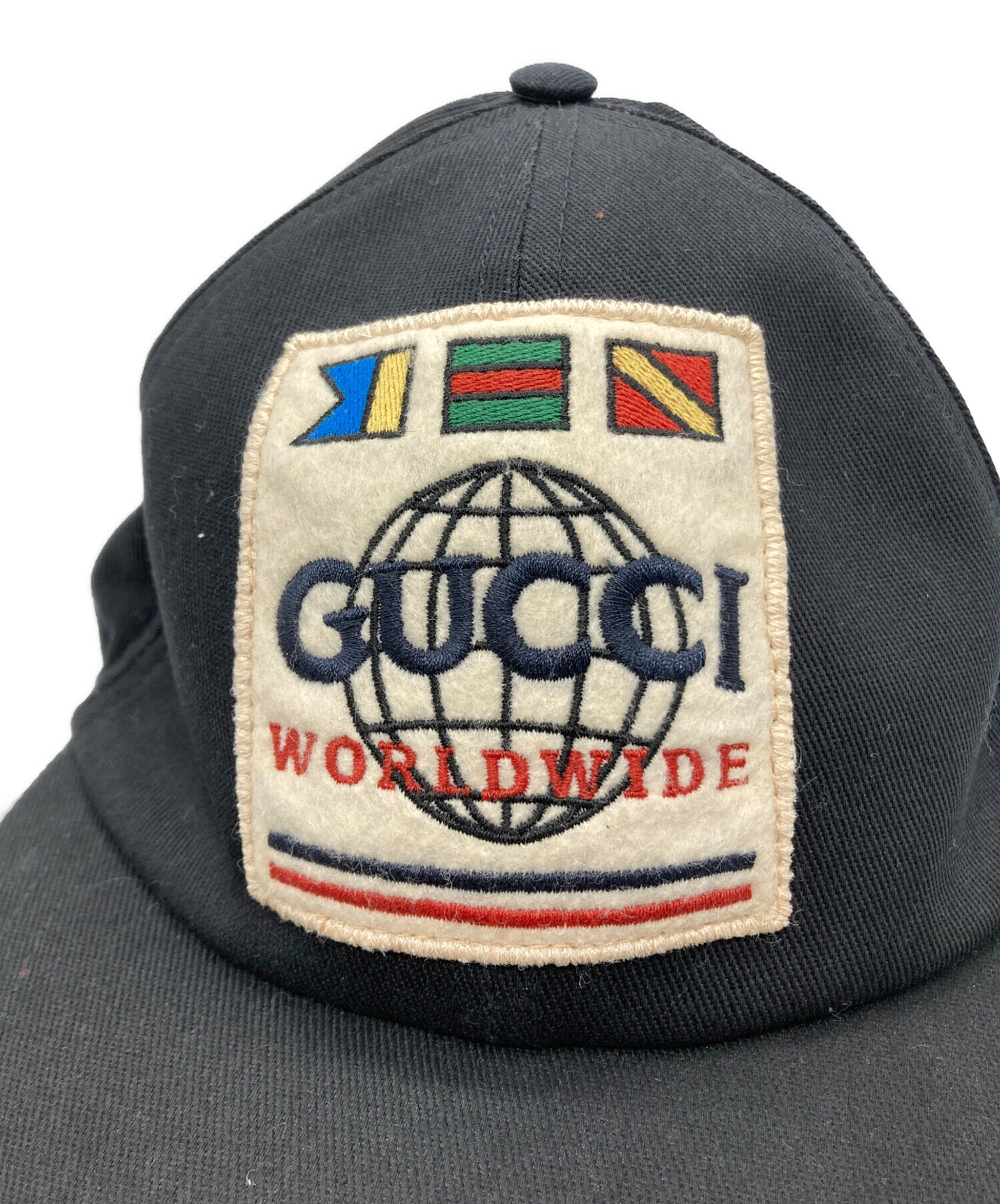 中古・古着通販】GUCCI (グッチ) WORLDWIDE パッチ付き ベースボール