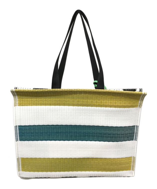 中古・古着通販】MARNI (マルニ) トートバッグ ホワイト×マルチカラー 