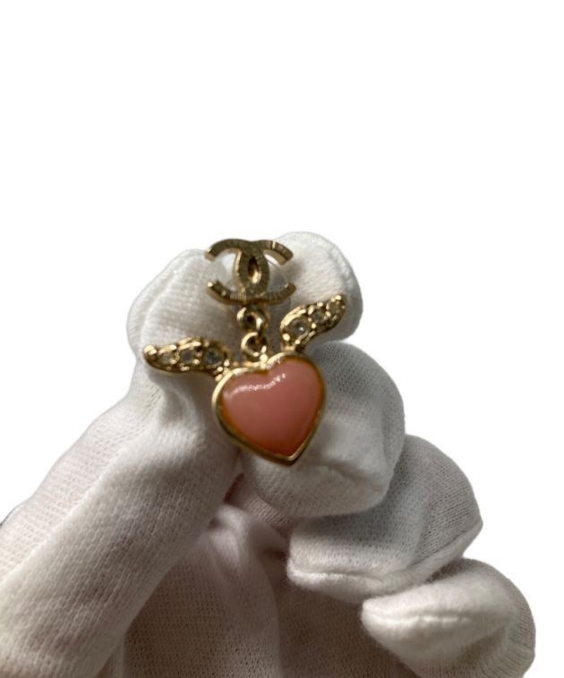 中古・古着通販】CHANEL (シャネル) エンジェルハートココマークピアス