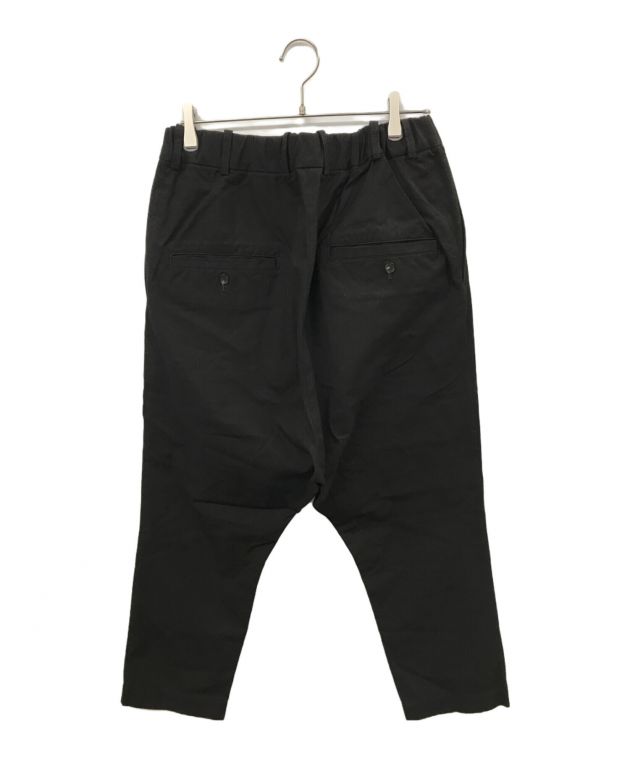 新品未使用タグ付き　Ground Y グラウンドワイ　ブラック サルエルパンツ 中古・古着通販】GROUND Y (グラウンドワイ) コットンサルエルパンツ