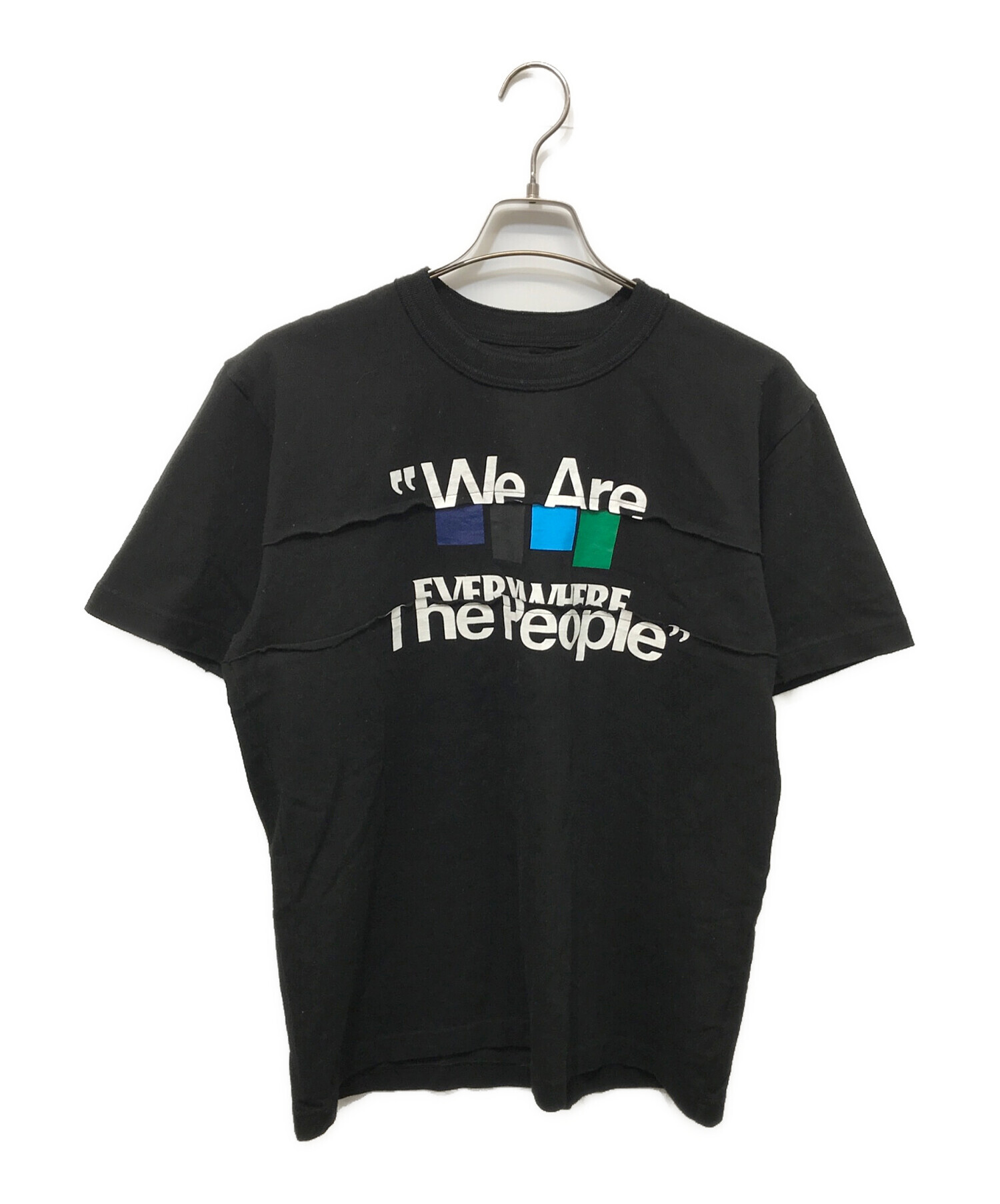 中古・古着通販】sacai (サカイ) archive MIX T-Shirt ブラック サイズ 