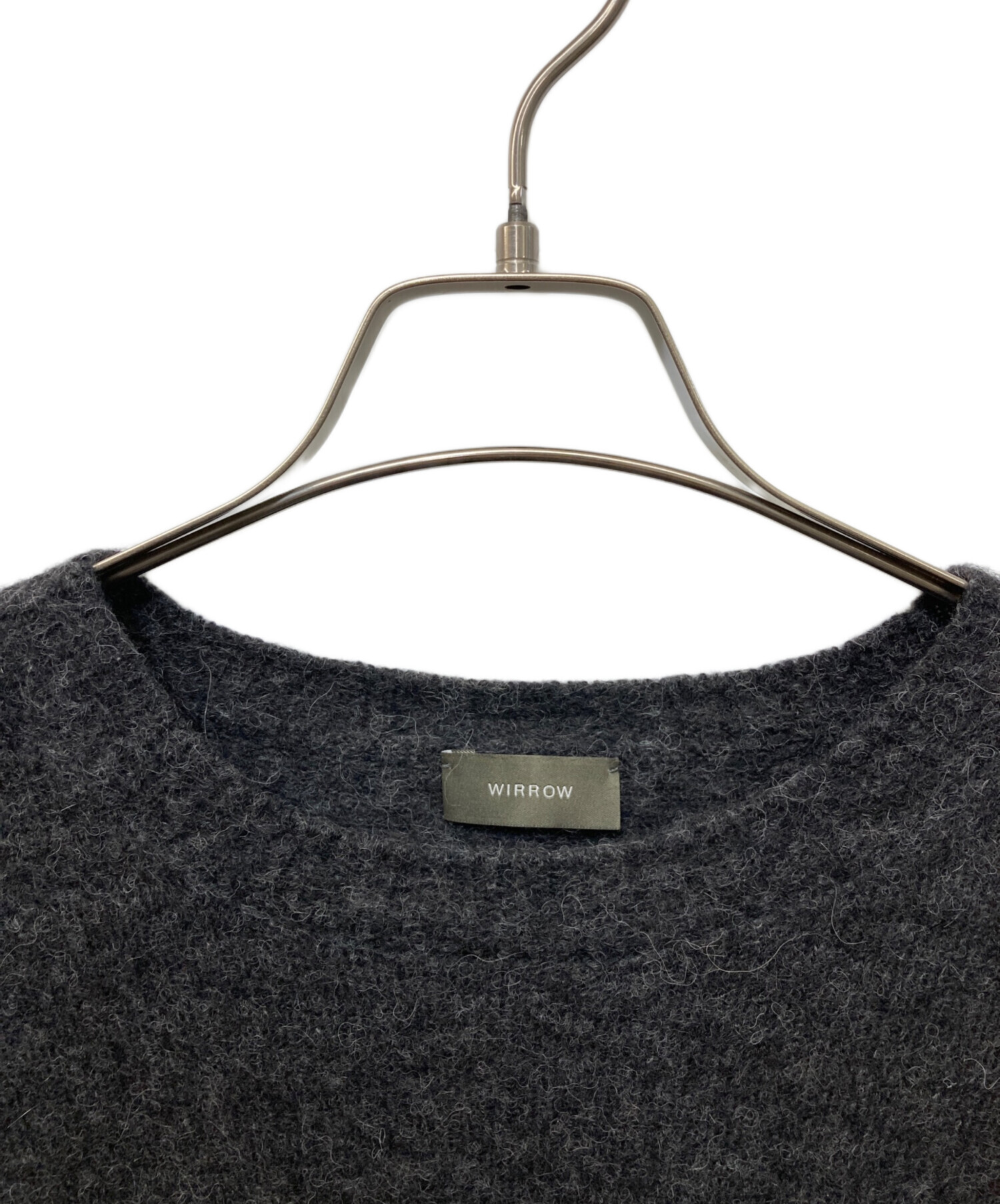 中古・古着通販】WIRROW (ウィロウ) alpaca wool wide knit pullover