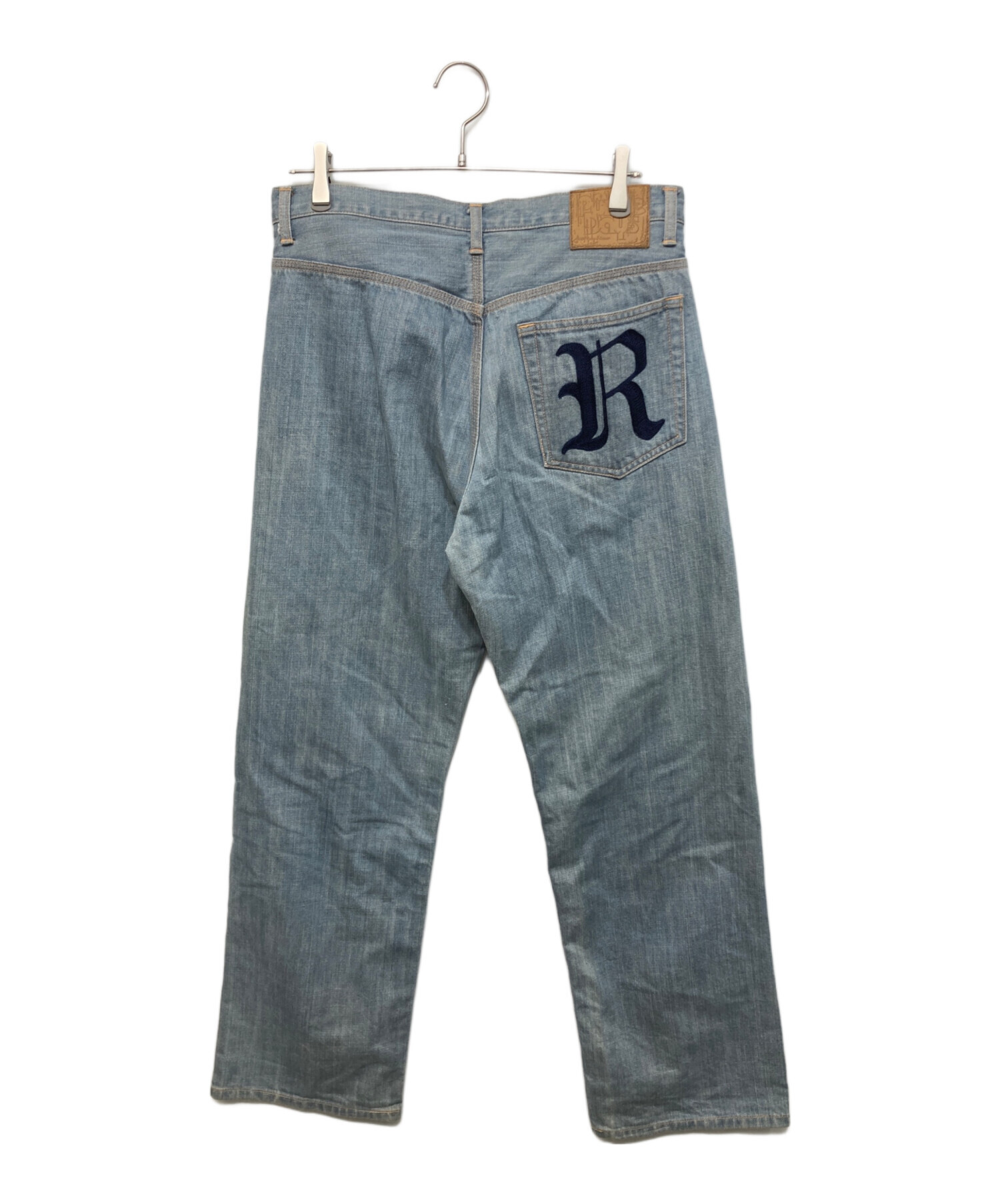 中古・古着通販】PURPLE BRAND (パープルブランド) ワイドデニムパンツ 