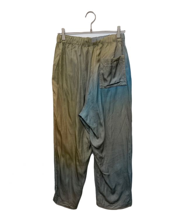 中古・古着通販YOKE (ヨーク) PRINTED EASY WIDE PANTS ブルー