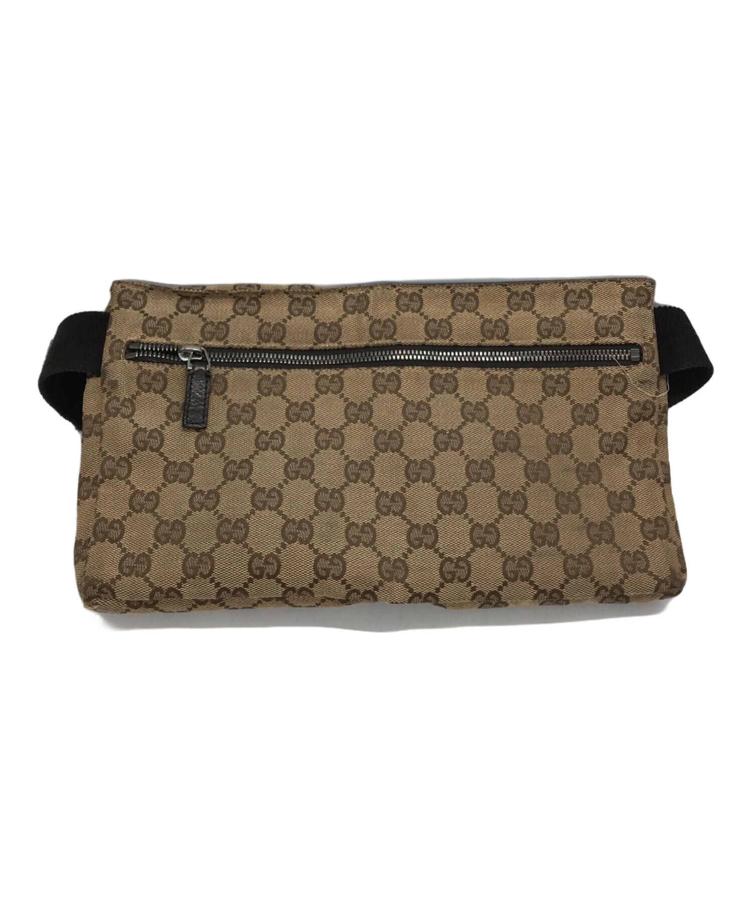 中古・古着通販】GUCCI (グッチ) ウエストポーチ ベージュ｜ブランド 