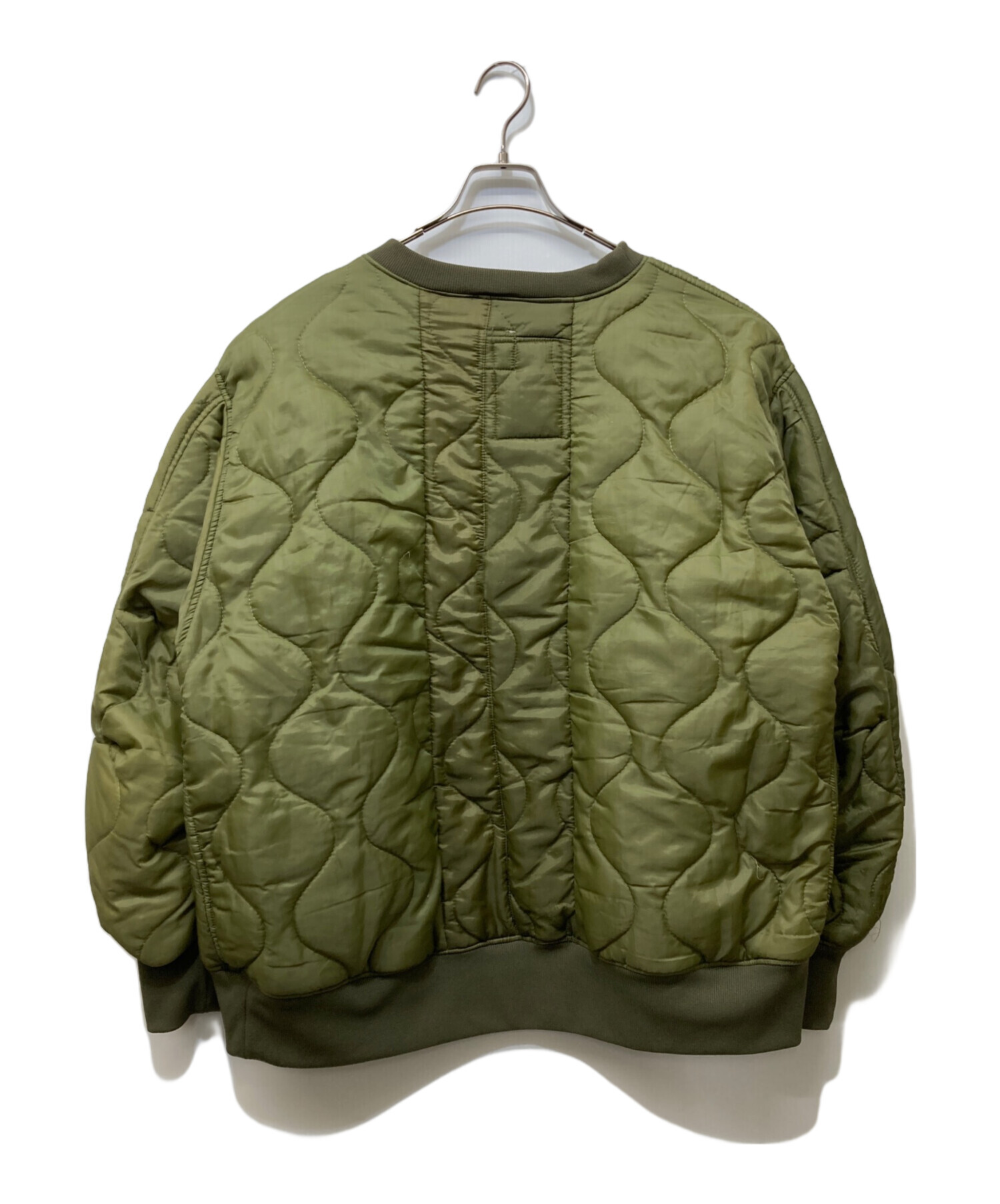 oddment オッドメントQuilting Crew 中古・古着通販】oddment (オッドメント) Quilting Crew カーキ サイズ