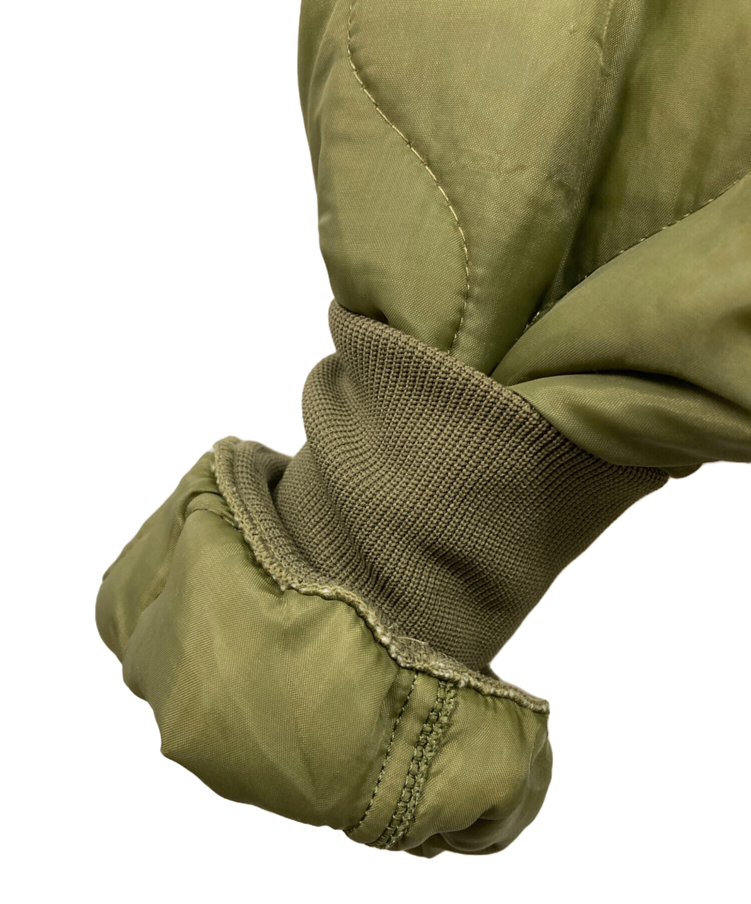 中古・古着通販】oddment (オッドメント) Quilting Crew カーキ サイズ